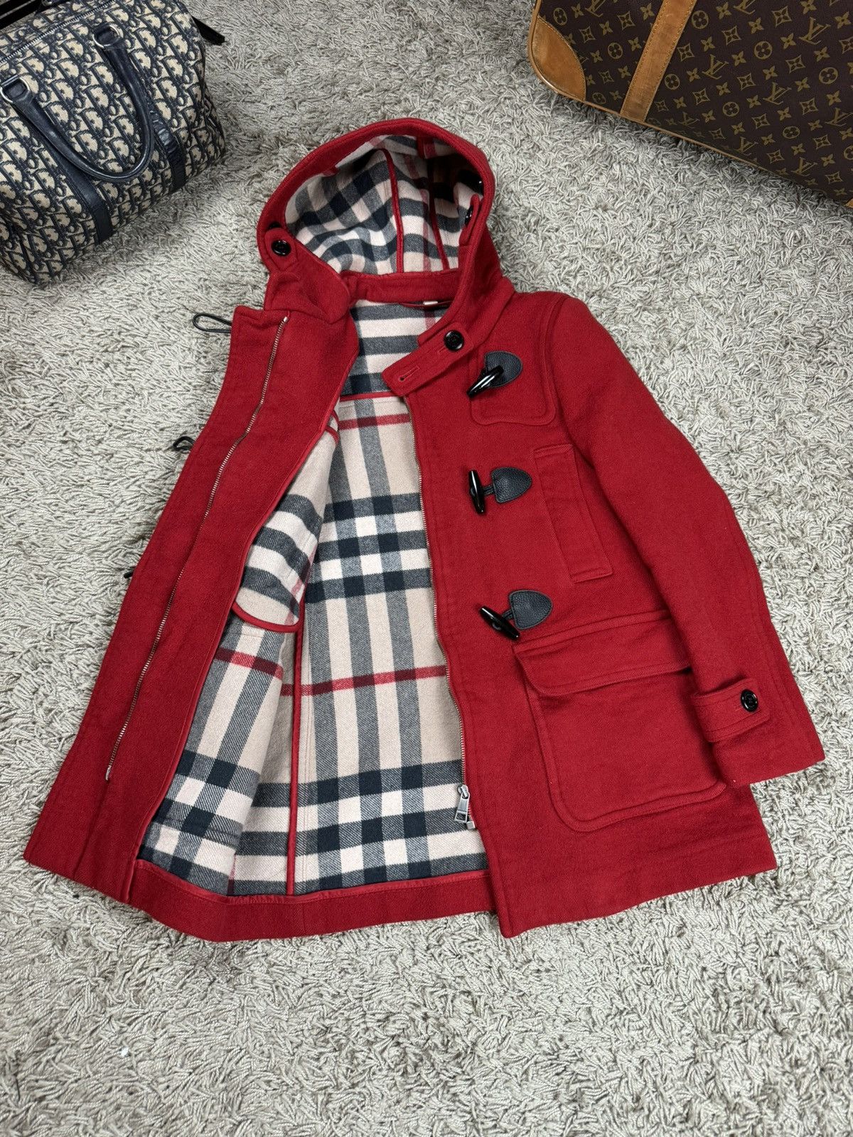 Burberry Duffle coat Burberry Brit original luxury streetwear item Size XS / US 0-2 / IT 36-38 - 2 Thumbnail