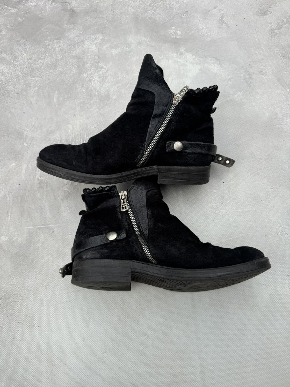A.S.98 Vintage Airsteps AS98 Avant-garde Suede&Leather Boot Size US 9 / IT 39 - 7 Thumbnail