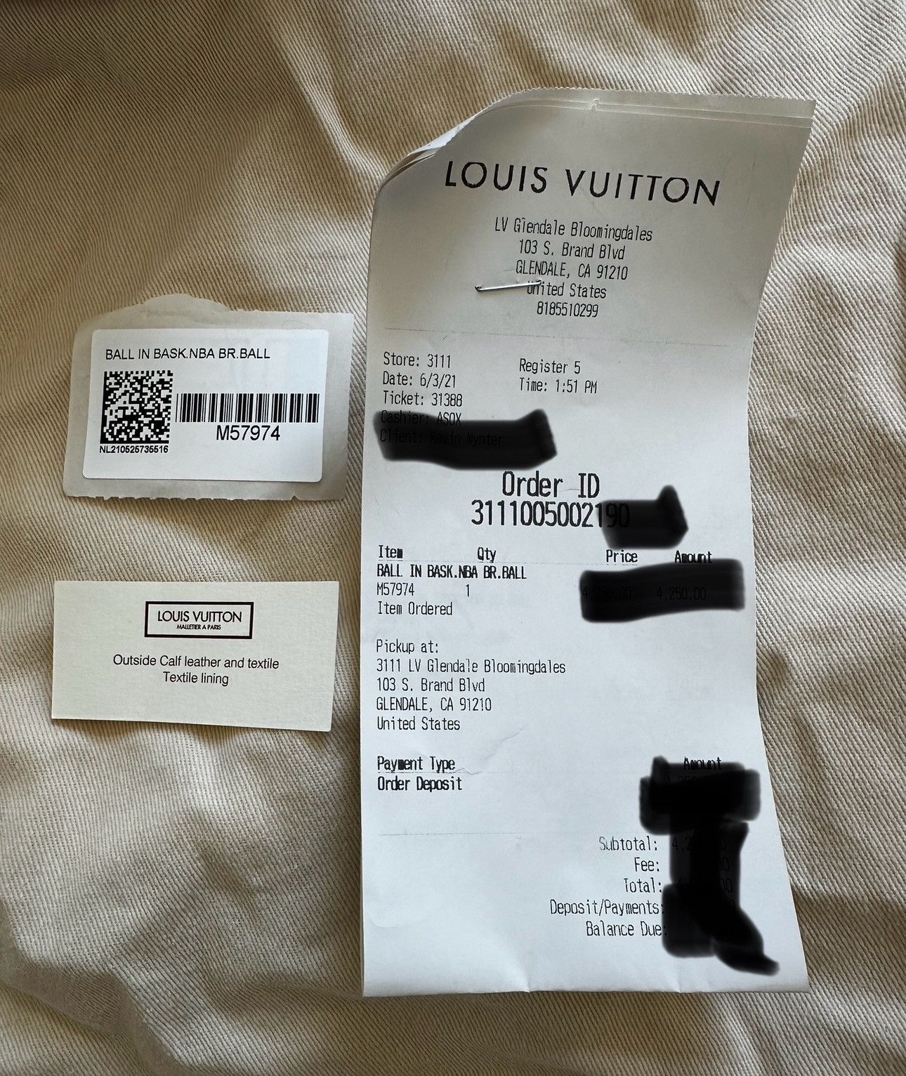 Louis Vuitton × NBA 🚨LV x NBA Basketball in Bag - 2 bags in 1 Size ONE SIZE - 17 Thumbnail