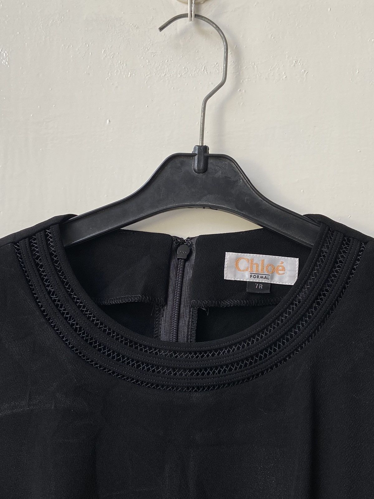 Chloe CHLOE FORMAL Black Blouse Size XS / US 0-2 / IT 36-38 - 12 Thumbnail