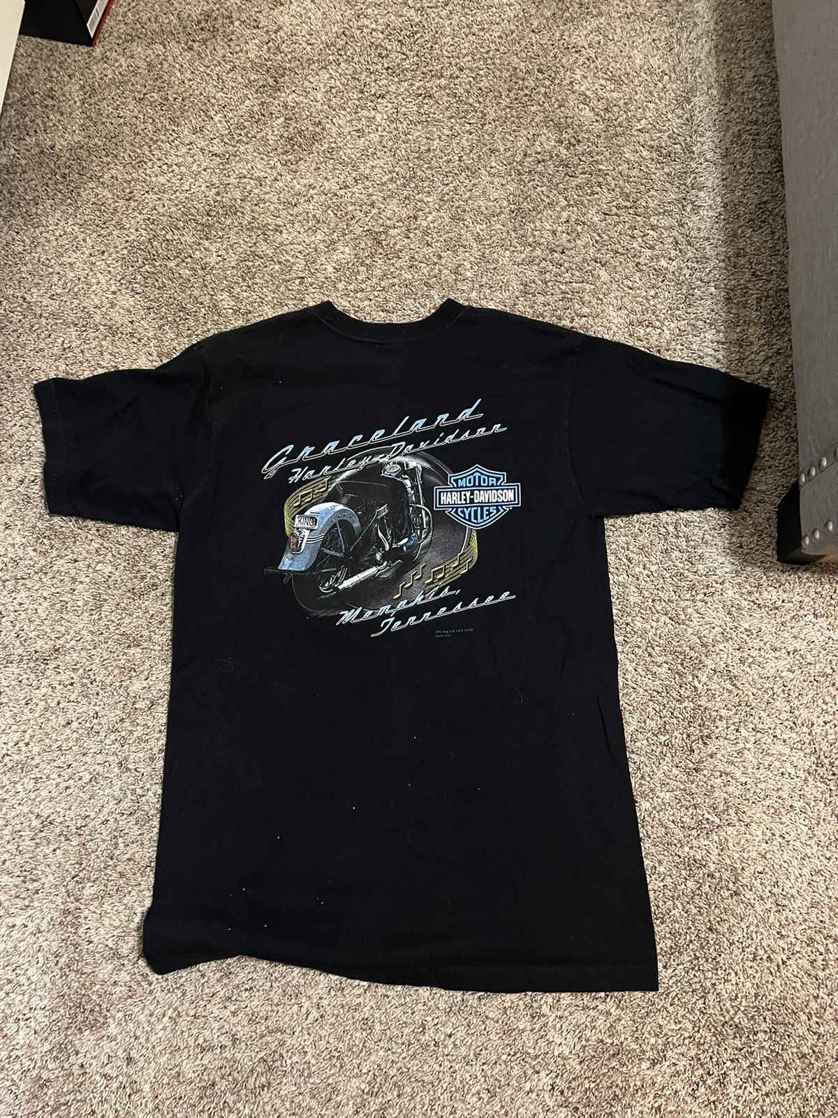 Harley Davidson × Vintage Harley Davidson Graphic Tee Size US L / EU 52-54 / 3 - 2 Thumbnail