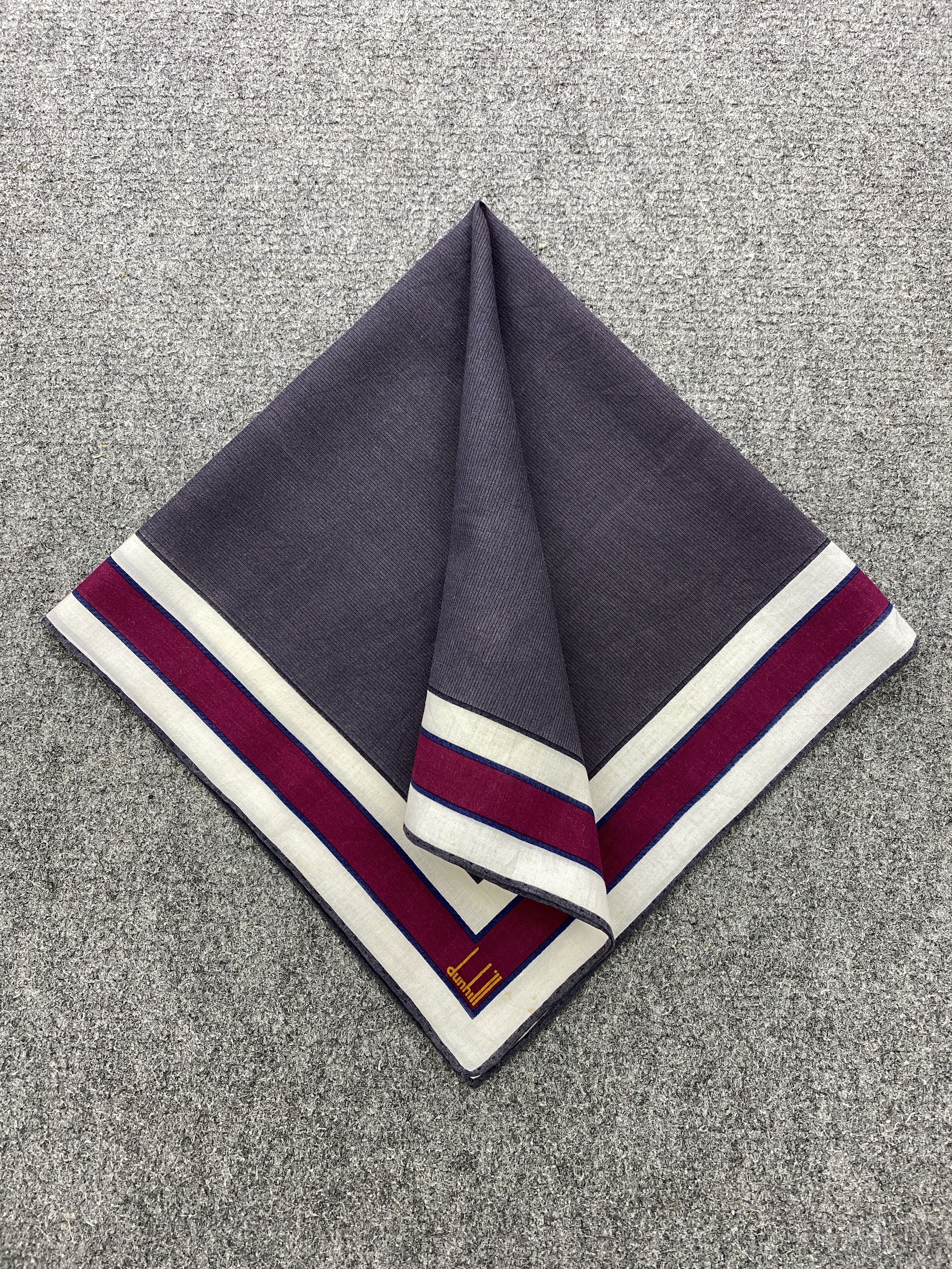 Alfred Dunhill Dunhill Handkerchief / Bandana / Neckerchief HKC0658 Size ONE SIZE - 4 Thumbnail