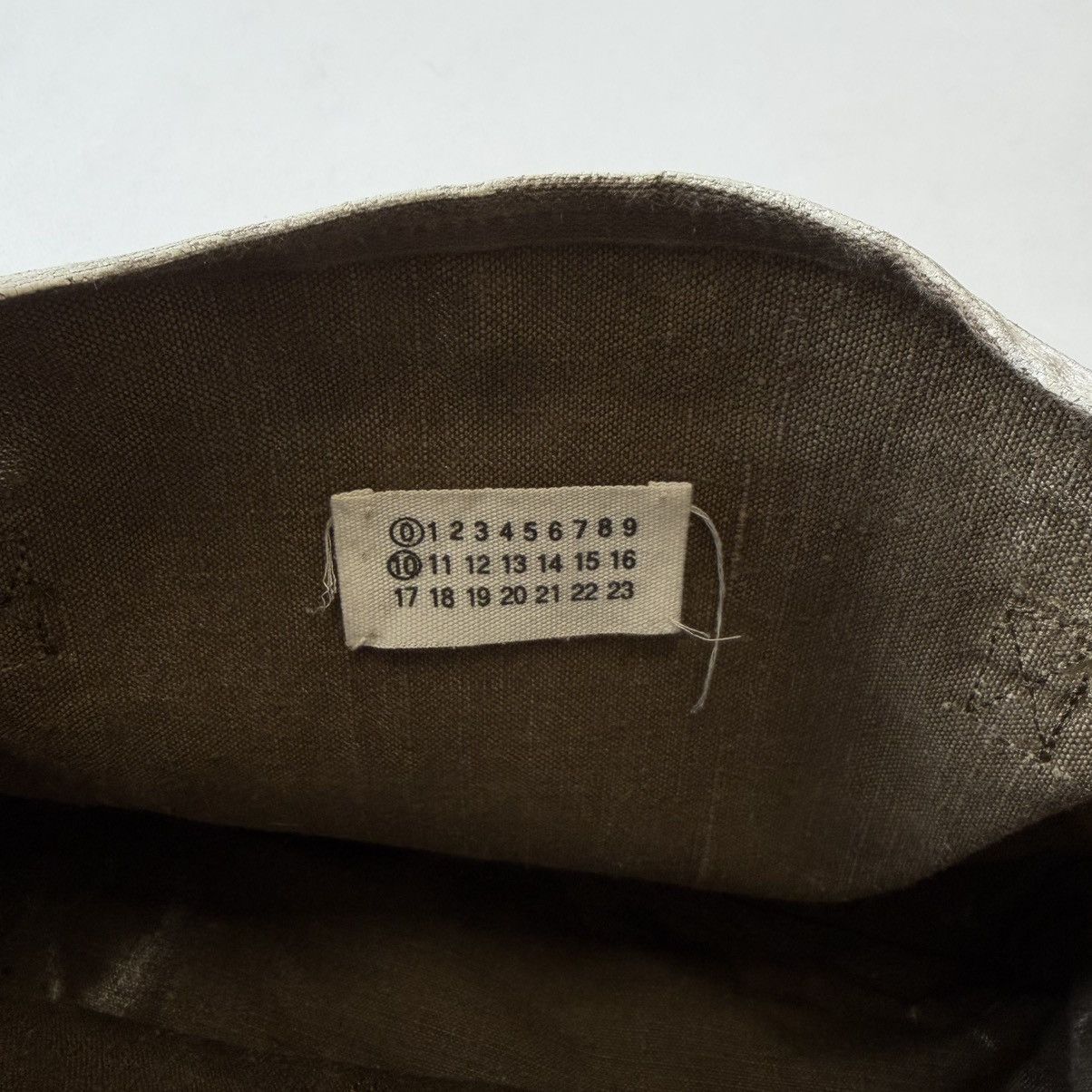 Maison Margiela ⓪ ① ⓪ Artisanal White Painted Army Satchel Size ONE SIZE - 22 Thumbnail