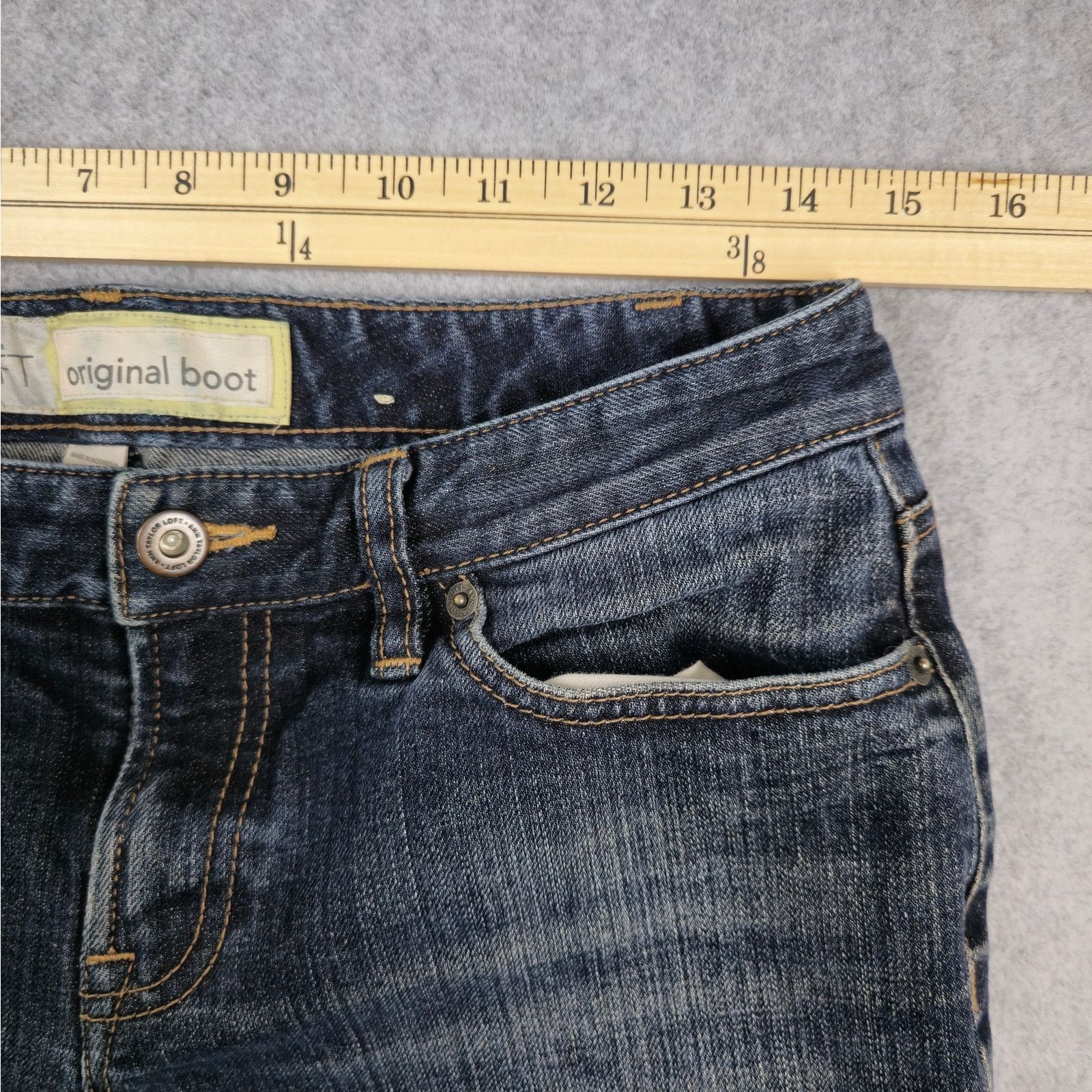 Loft Loft Jeans Womens Size 4 Original Boot 30" Waist Size 27" / US 4 / IT 40 - 13 Thumbnail