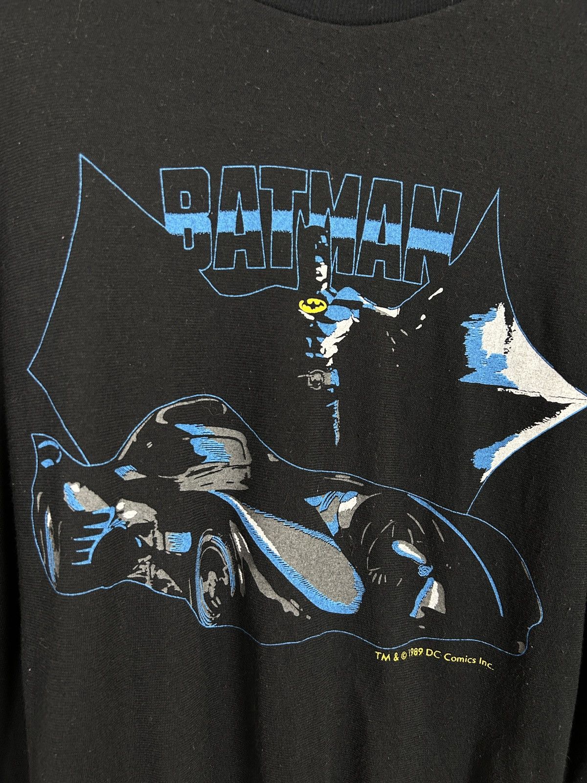 DC Comics 80s Vintage 1989 Batman DC Comics Long Sleeve Sweat Size US S / EU 44-46 / 1 - 2 Thumbnail