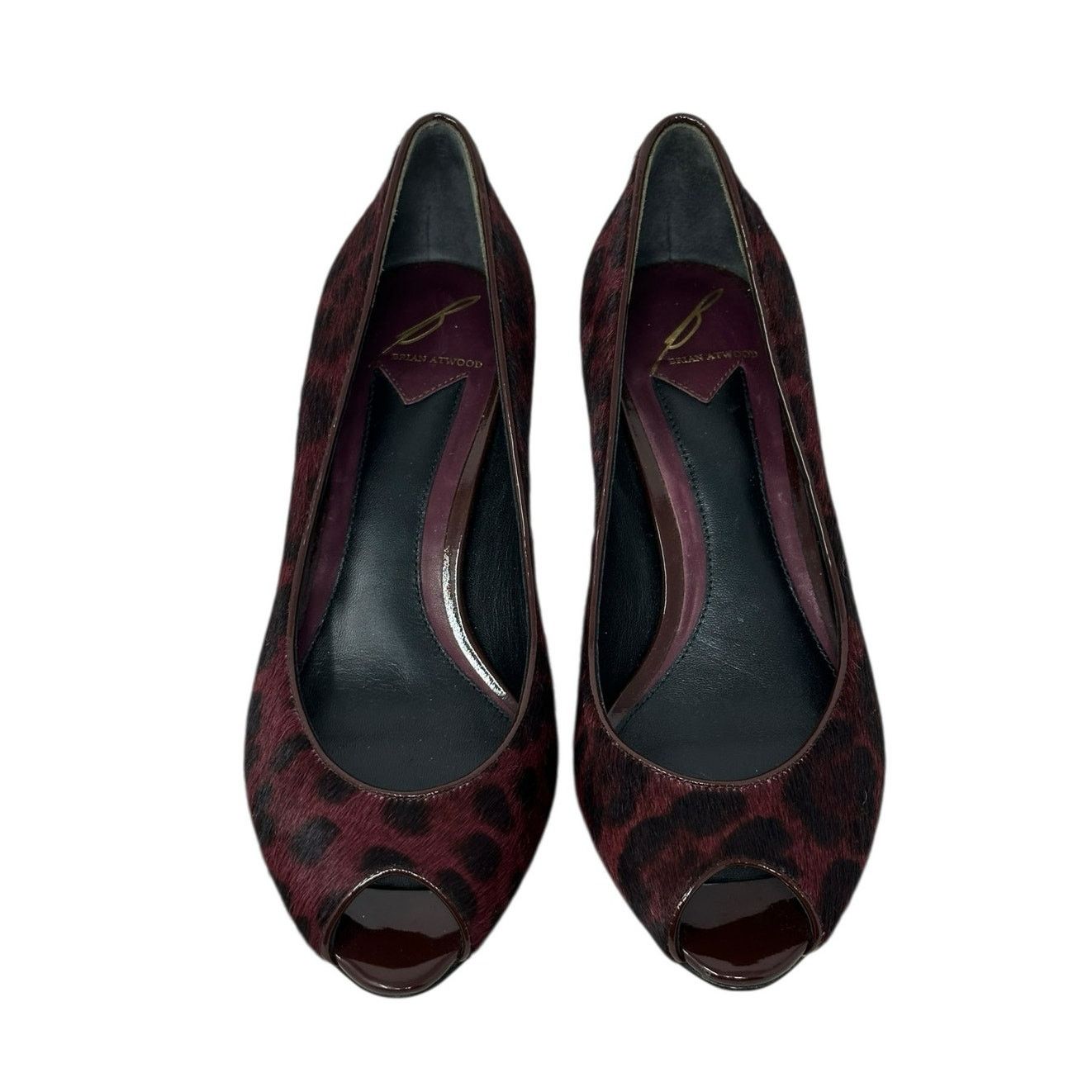 Brian Atwood Brian Atwood animal print calf hair leather pumps size 6 Size US 6 / IT 36 - 7 Thumbnail