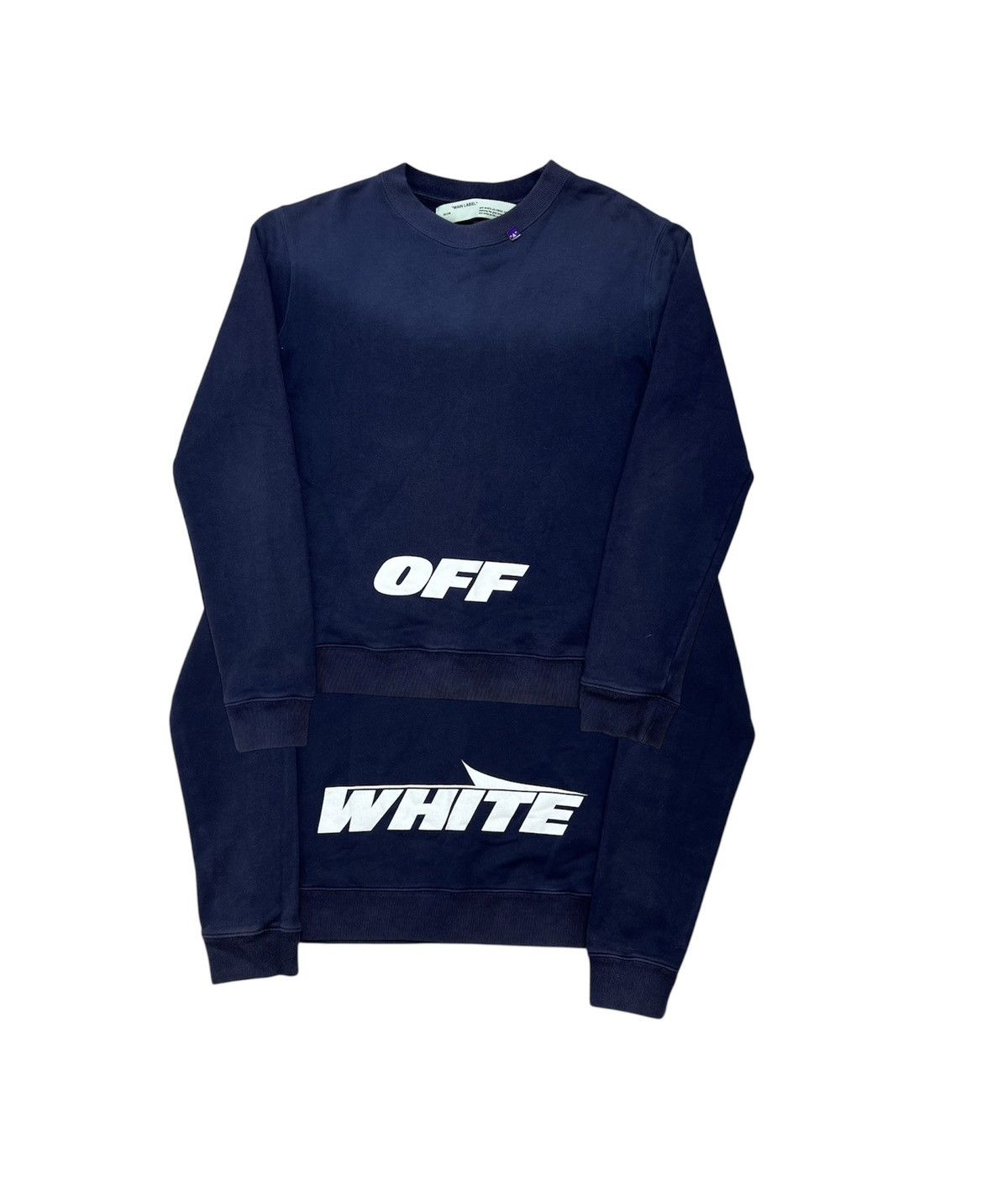 Off-White Sweatshirt Off-White Wing FW18 Big Logo Size US M / EU 48-50 / 2 - 1 Thumbnail