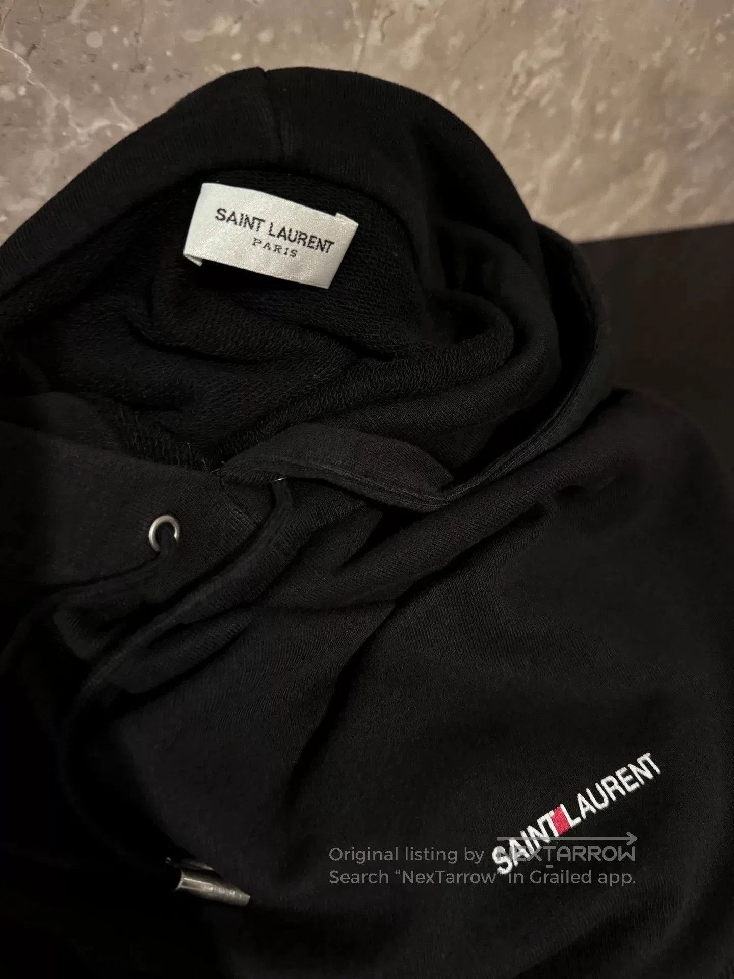 Saint Laurent Paris Saint Laurent SLP Logo Basic Sweatshirt. Size US S / EU 44-46 / 1 - 3 Thumbnail