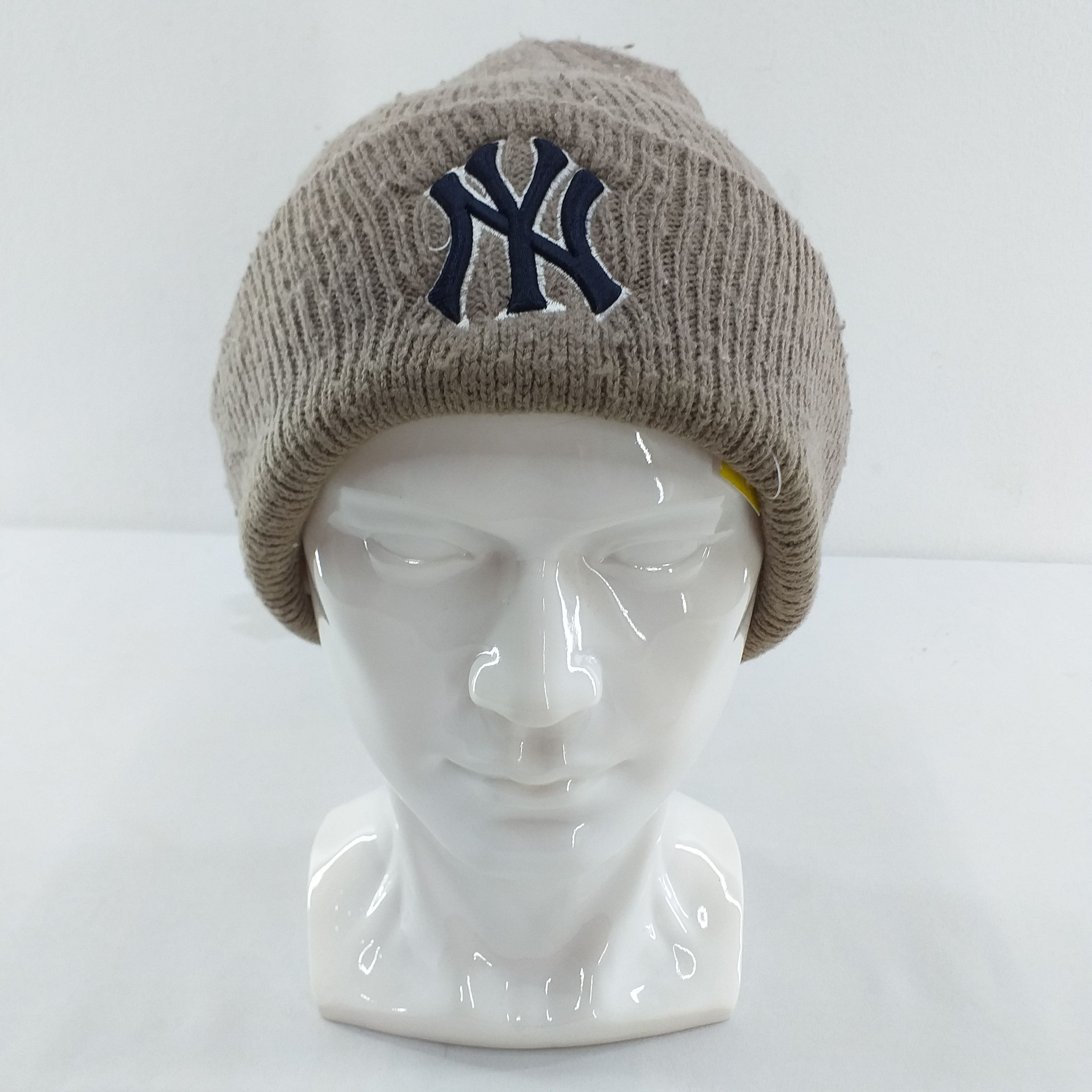 Japanese Brand NY Embroidery Snow Cap Hat Beanie -BN083 Size ONE SIZE - 1 Thumbnail