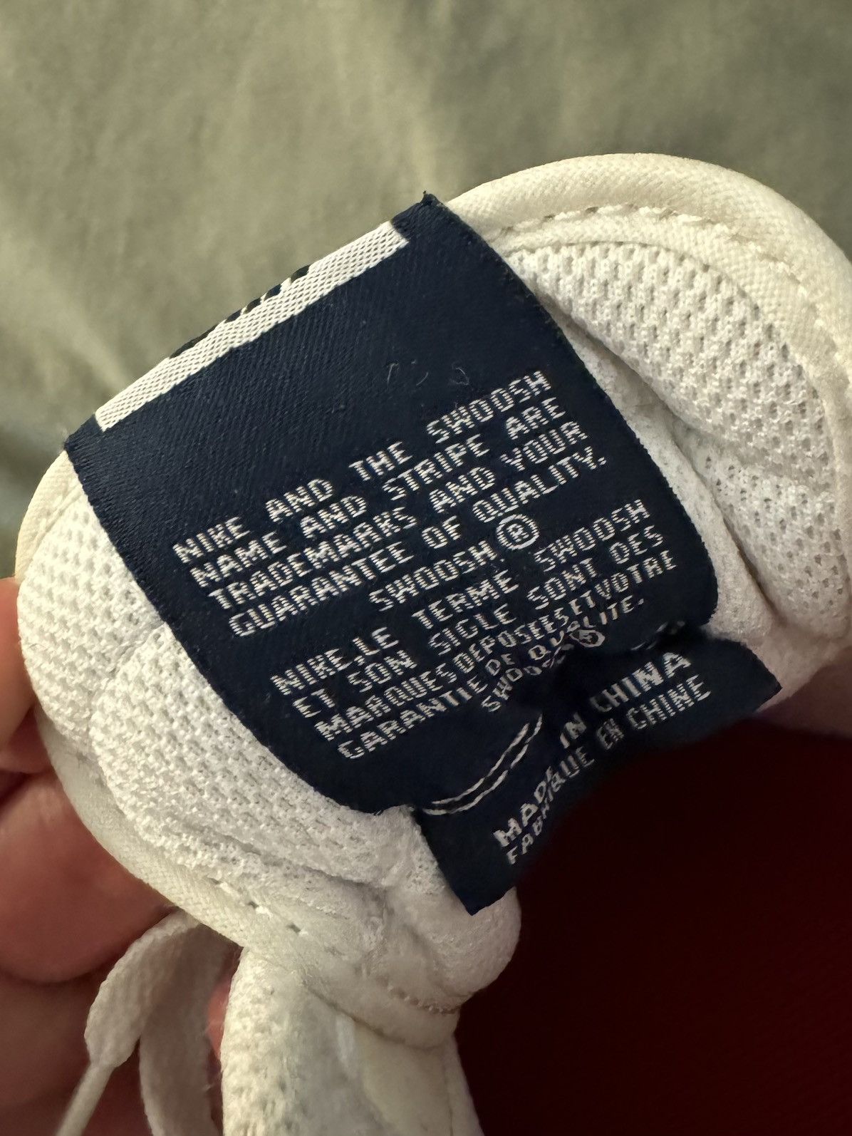 Nike Air Force 1 AF1 Low ‘07 White Obsidian Gum 11.5 Size US 11.5 / EU 44-45 - 8 Thumbnail