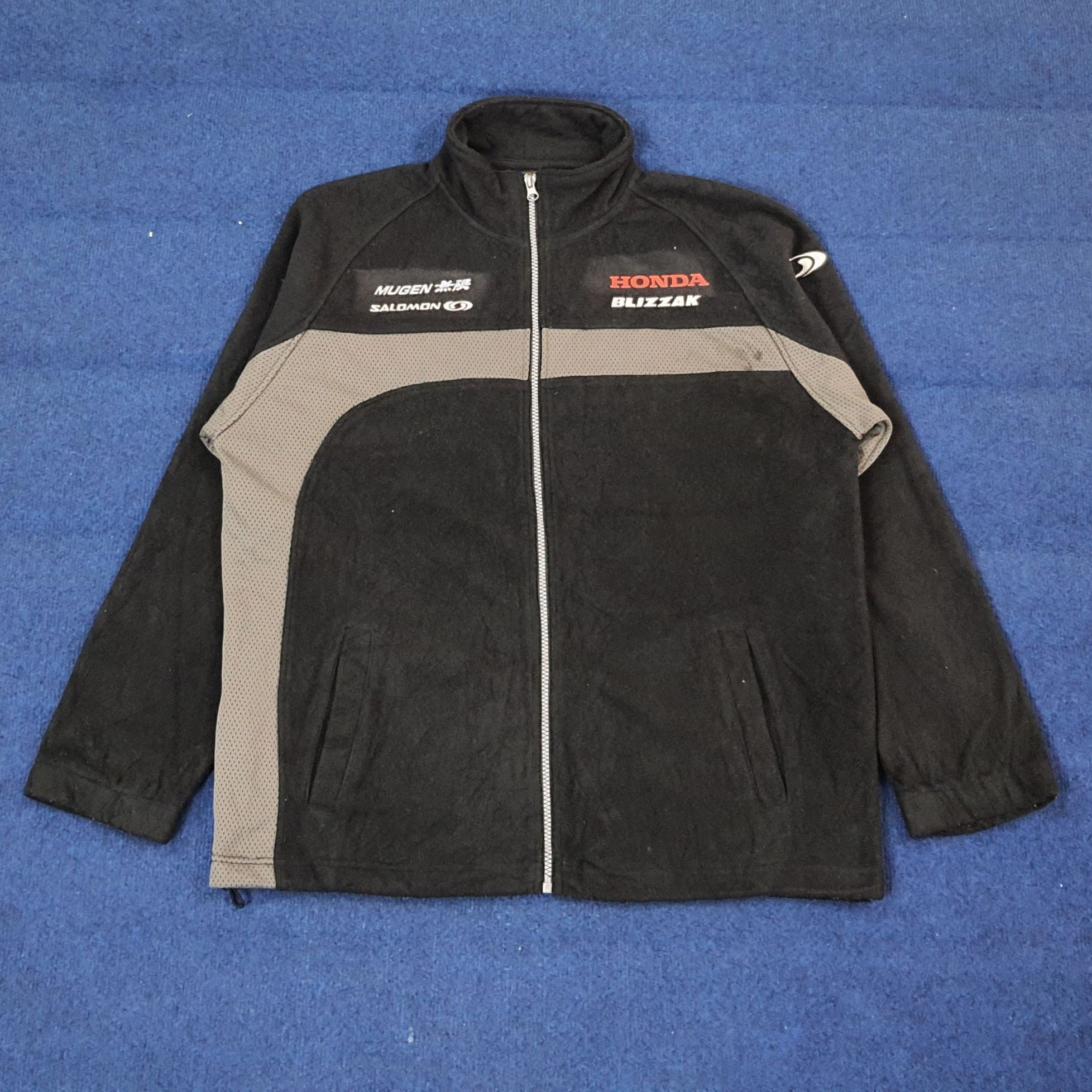 Japanese Brand Vintage Bridgestone Custom Honda Mugen Sports Jacket C224N4 Size US L / EU 52-54 / 3 - 3 Thumbnail