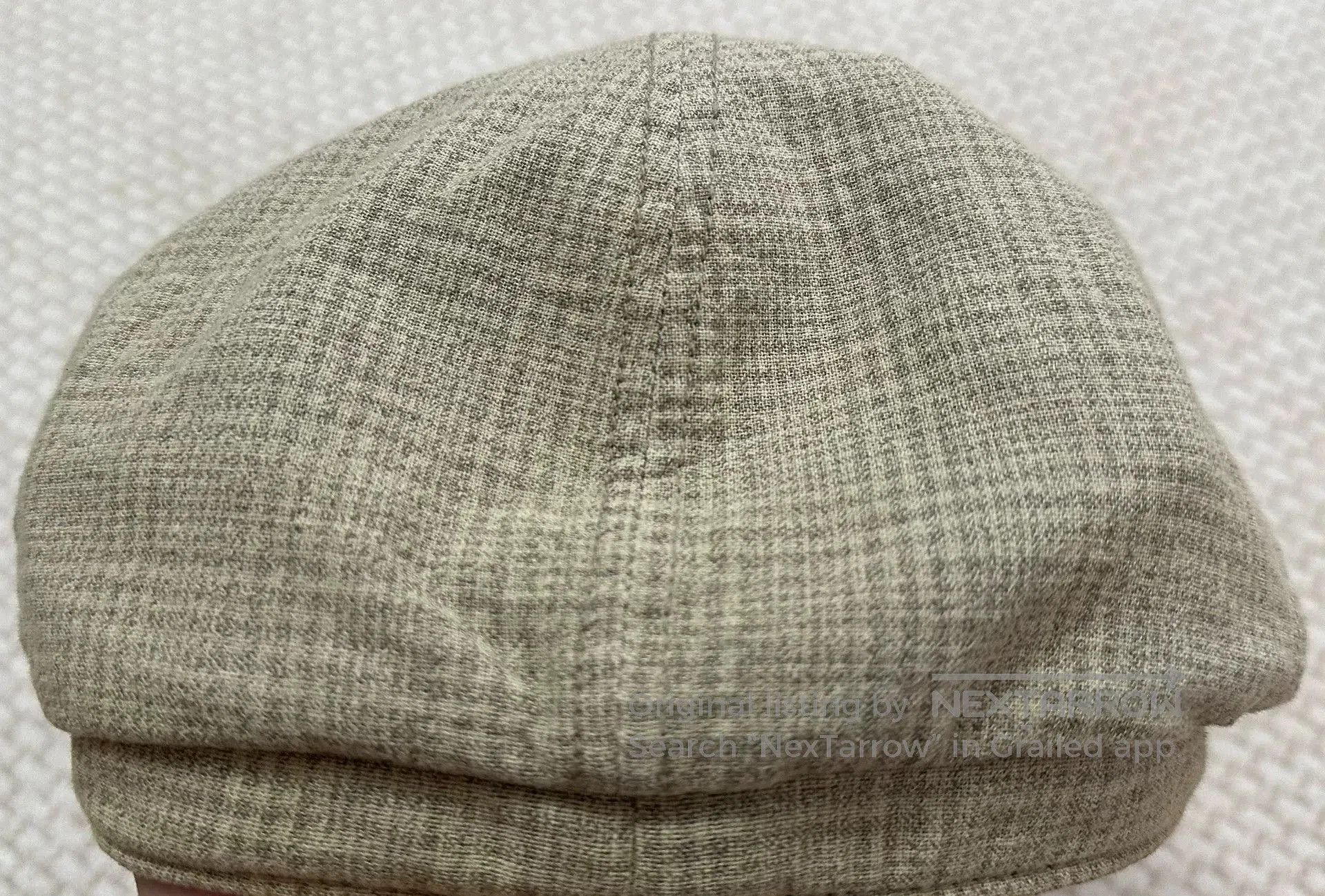 RRL Ralph Lauren RRL 2012 Gray Check Newsboy Cap. Size ONE SIZE - 5 Thumbnail