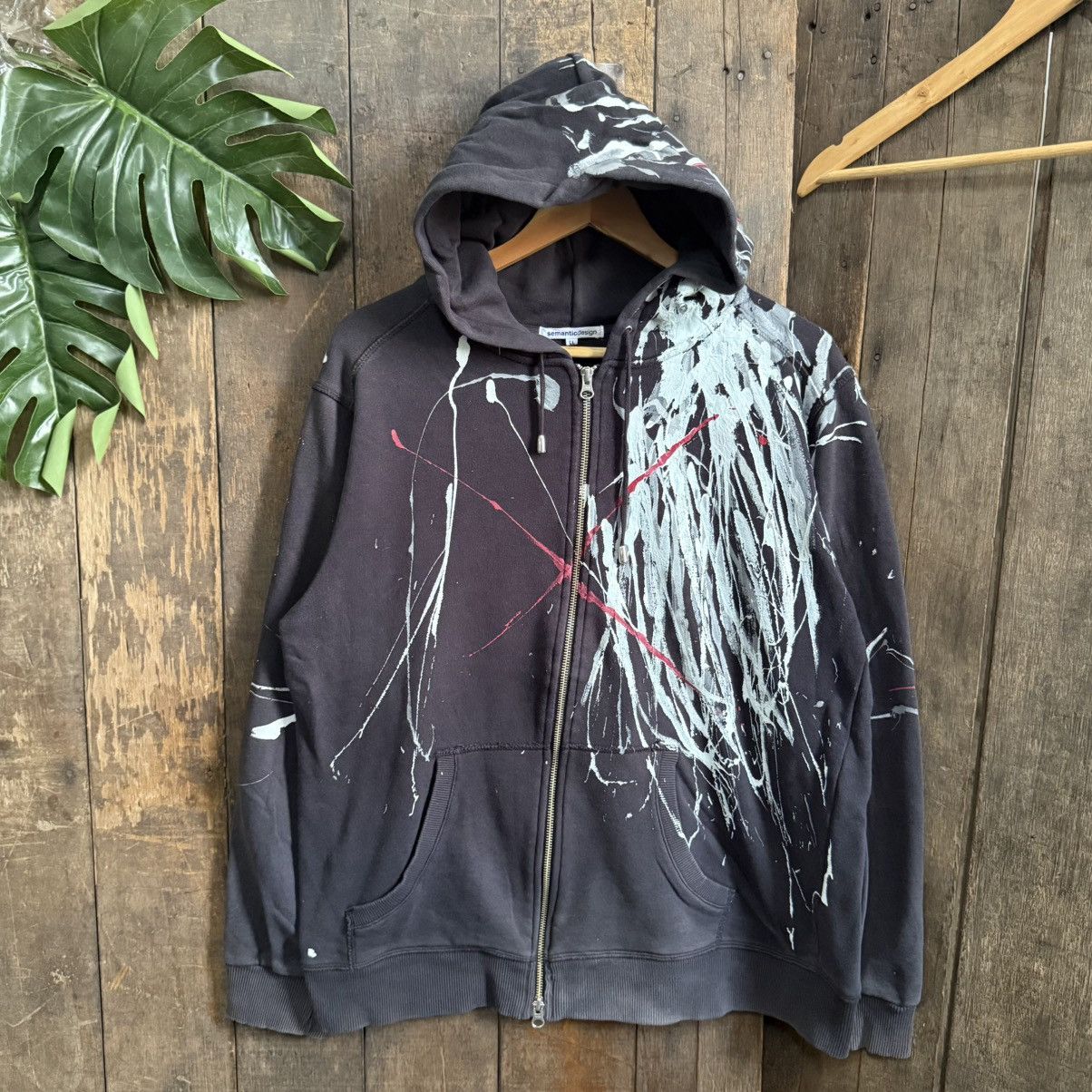 semanticdesign Semantic design paint splash hoodie Size US L / EU 52-54 / 3 - 1 Thumbnail