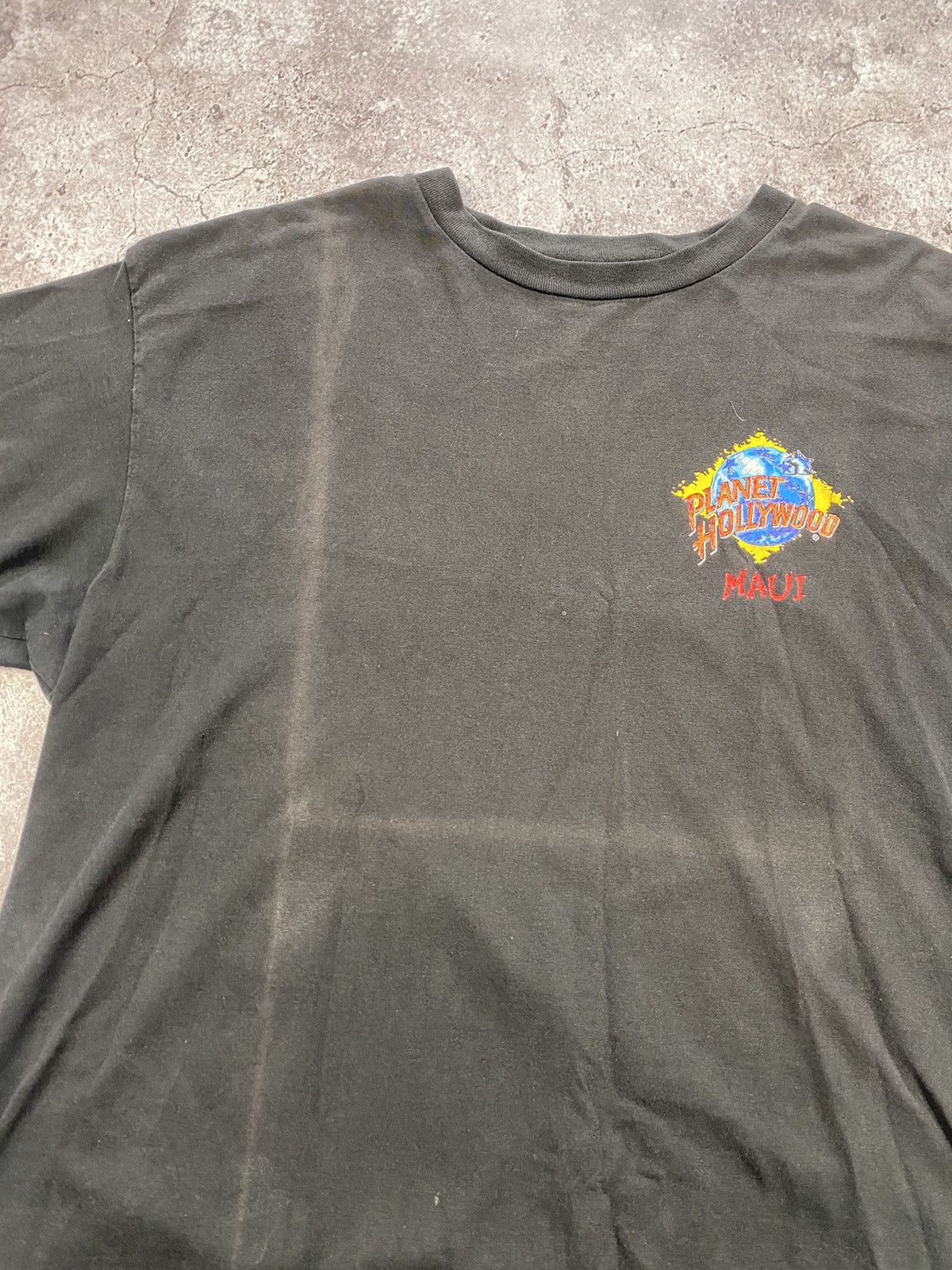 Planet Hollywood × Vintage Vintage 1990’s Planet Hollywood Hawaii Maui Whale Faded Size US XL / EU 56 / 4 - 2 Thumbnail