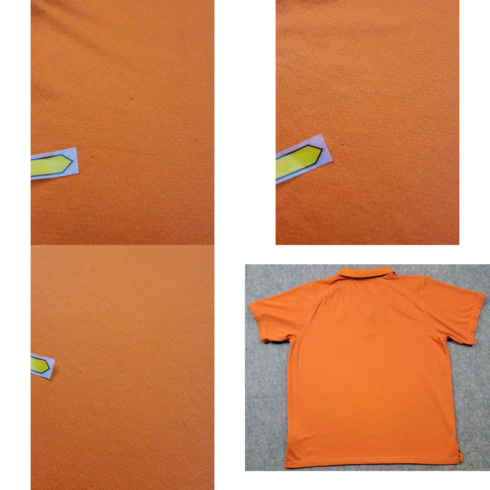 The North Face The North Face Shirt Mens XL Orange Short Sleeve Polo Snap Button Size US XL / EU 56 / 4 - 8 Thumbnail