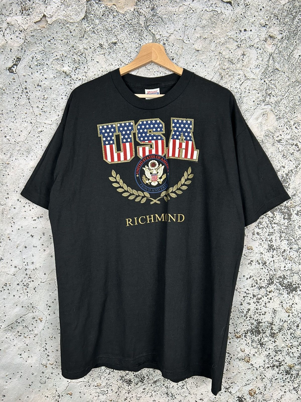 Other Vintage USA Richmond Graphic Tee Streetwear Alternative Size US XL / EU 56 / 4 - 1 Thumbnail