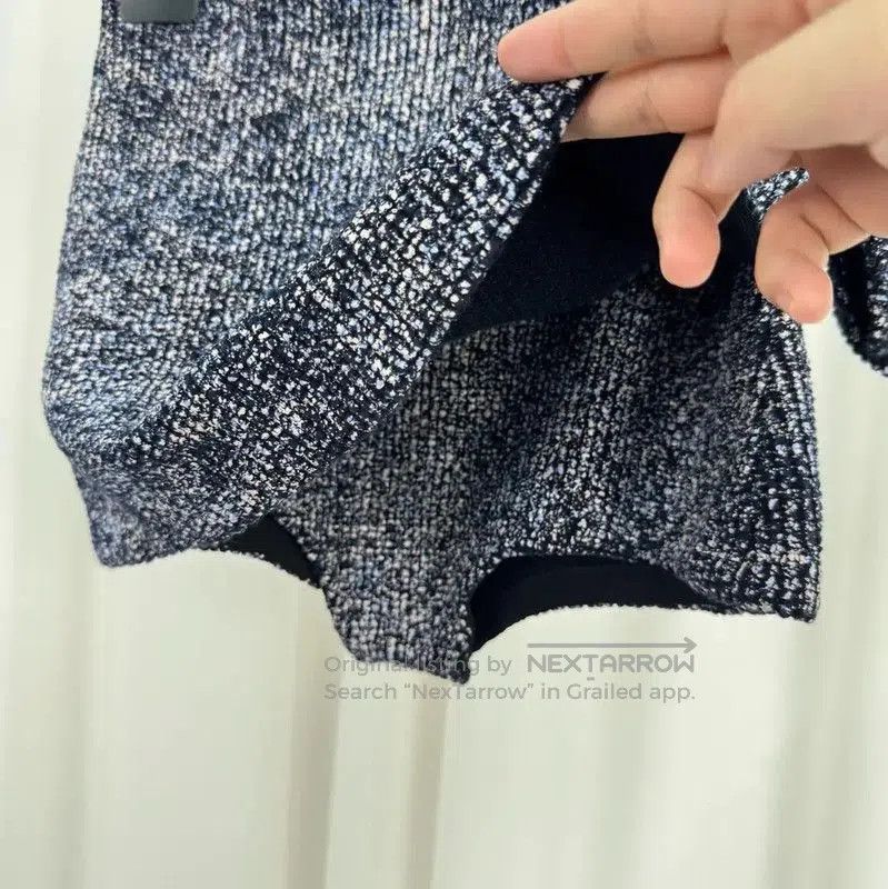 Dior Dior Summer Blue-Grey Cotton Blend Skirt . Size 28" / US 6 / IT 42 - 4 Thumbnail
