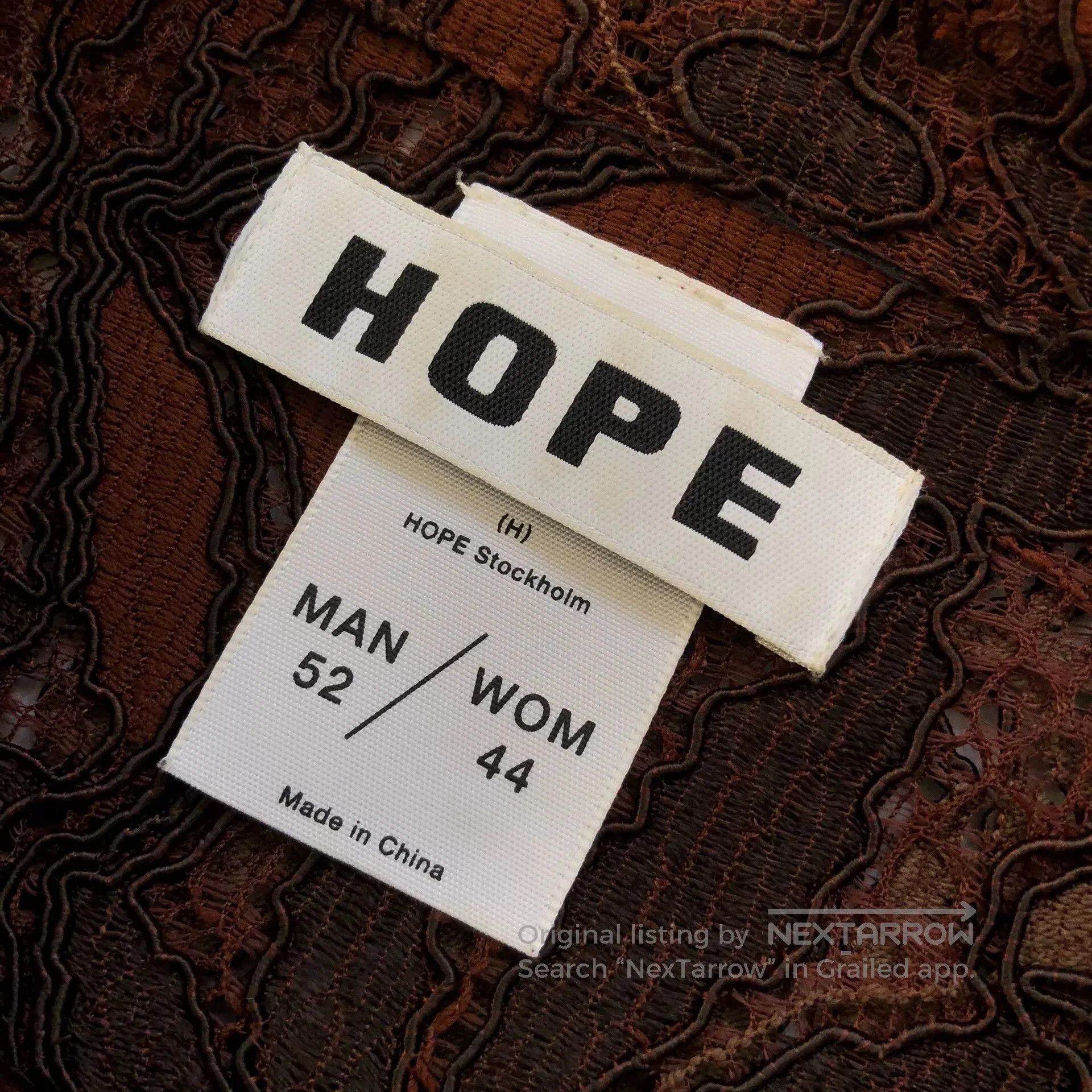 Hope HOPE Stockholm Men's Hollow. Size US L / EU 52-54 / 3 - 8 Thumbnail