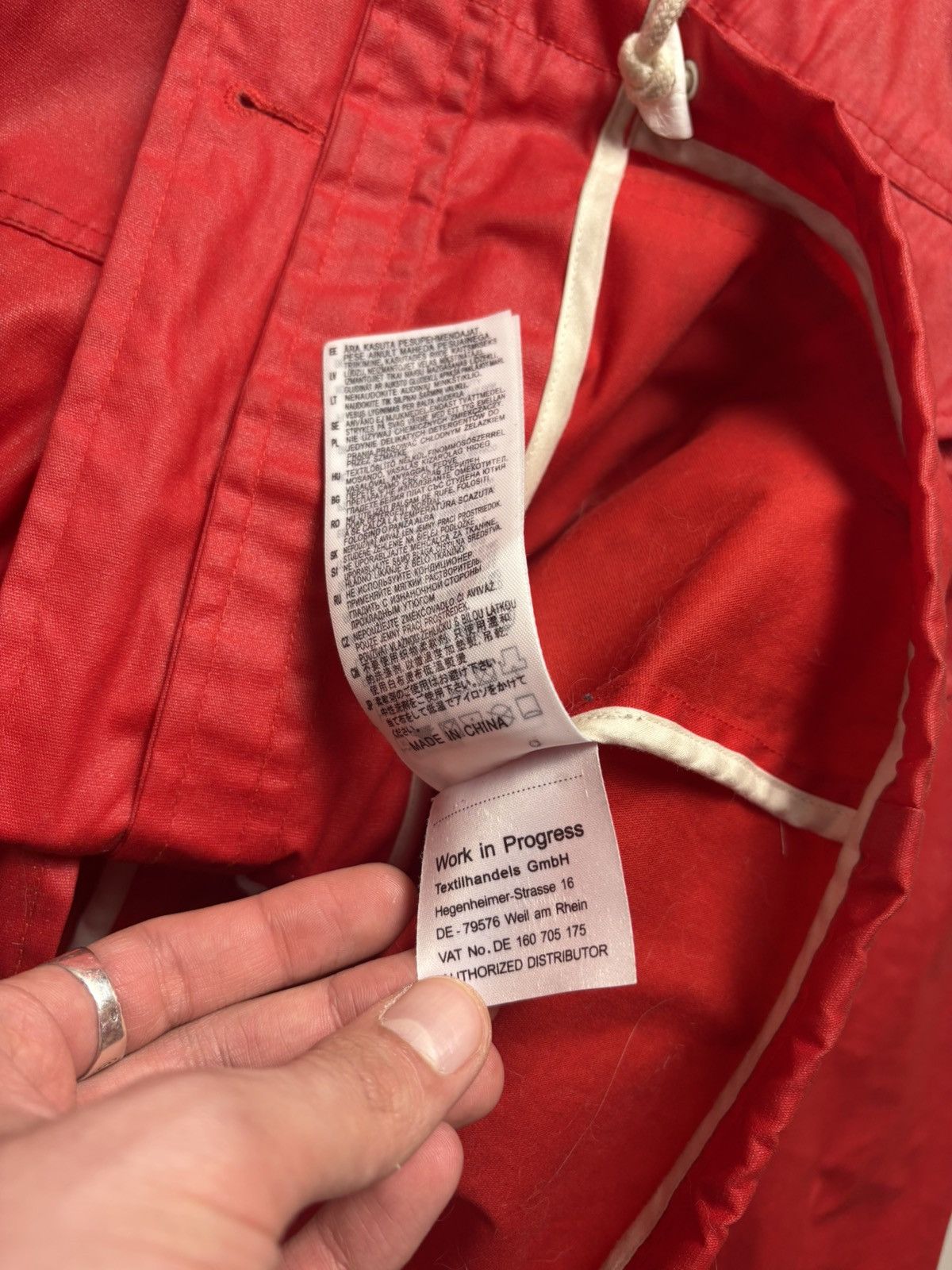 Carhartt Vintage Carhartt Rain Coats Size S / US 4 / IT 40 - 8 Thumbnail