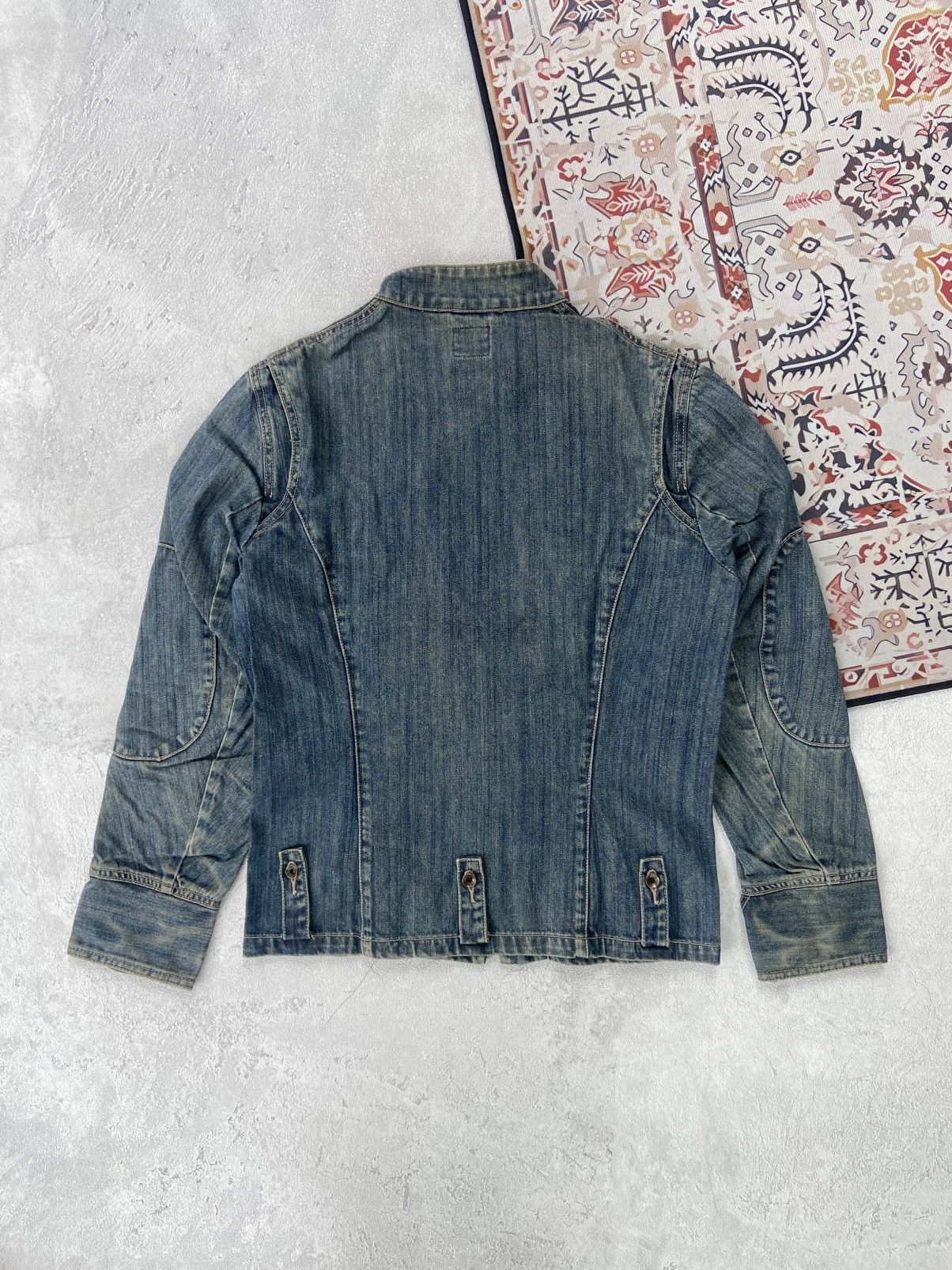 G-Star Vintage G star Raw biker riding fading jacket Size US M / EU 48-50 / 2 - 8 Thumbnail