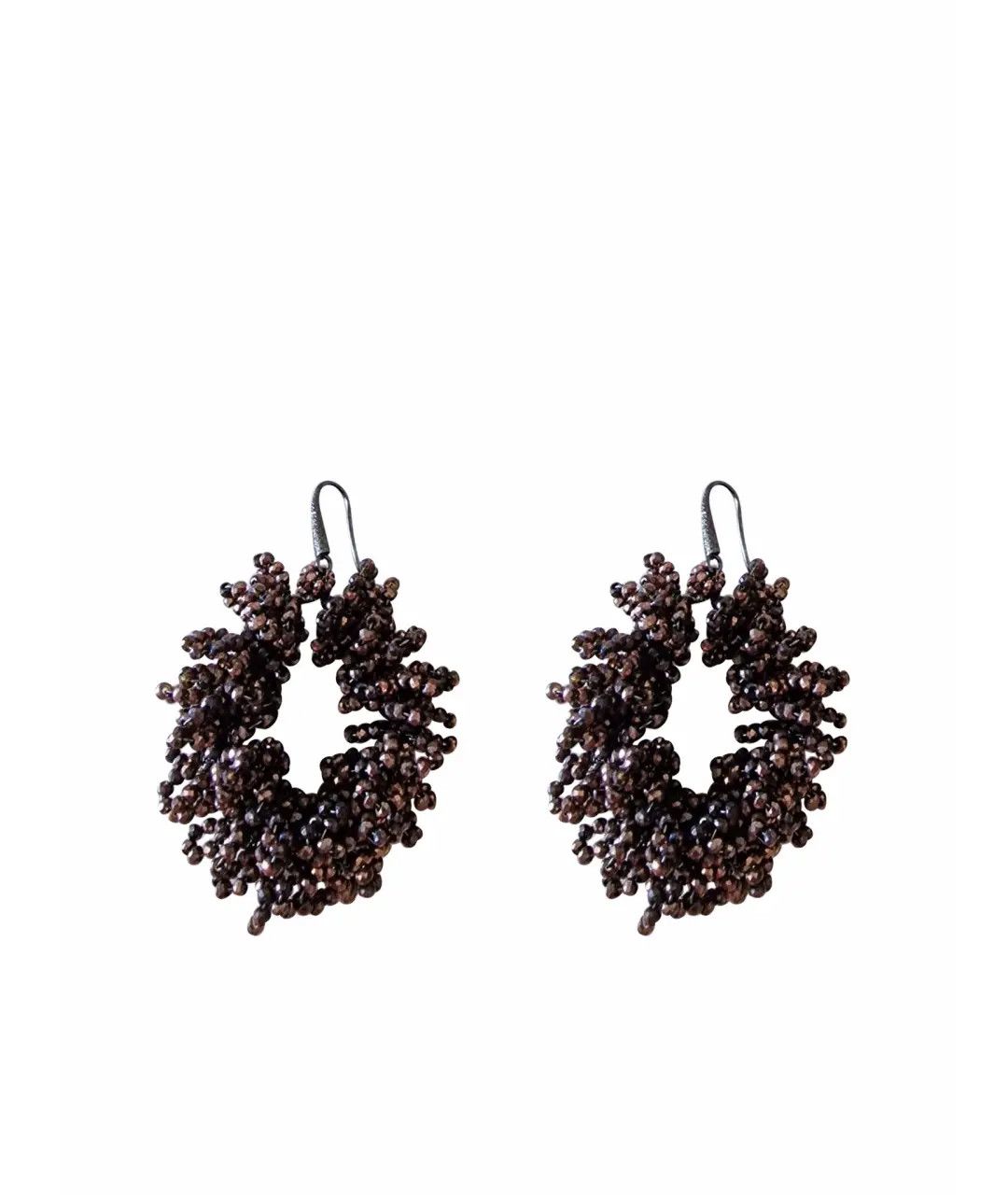 Brunello Cucinelli o1y0725 Size : OS / Earrings in Brown Size ONE SIZE - 1 Thumbnail