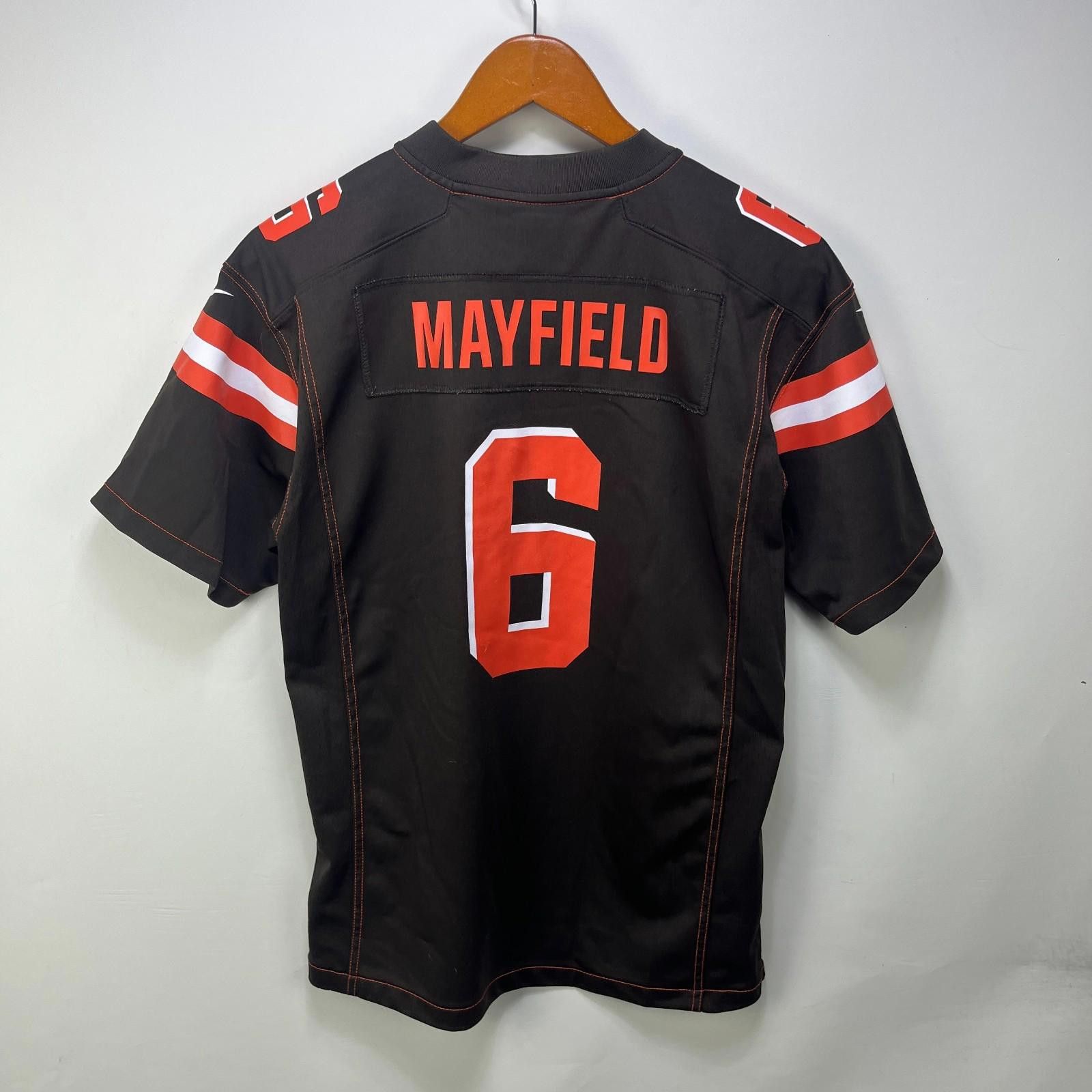 Nike Cleveland Browns On Field NFL Baker Mayfield Jersey Youth XL Size ONE SIZE - 6 Thumbnail