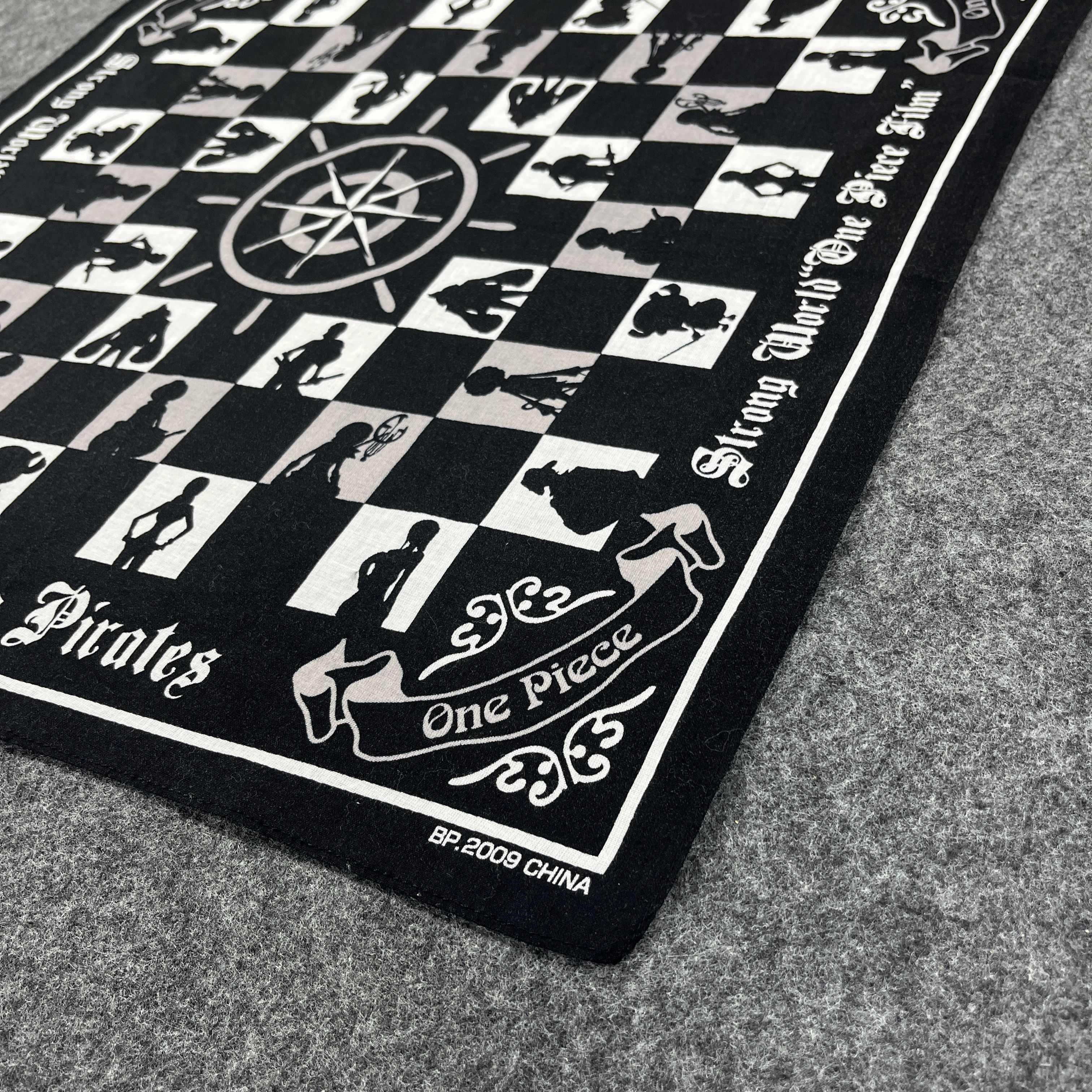Anime × One Piece × Vintage One Piece Handkerchief / Bandana / Neckerchief B259 Size ONE SIZE - 3 Thumbnail