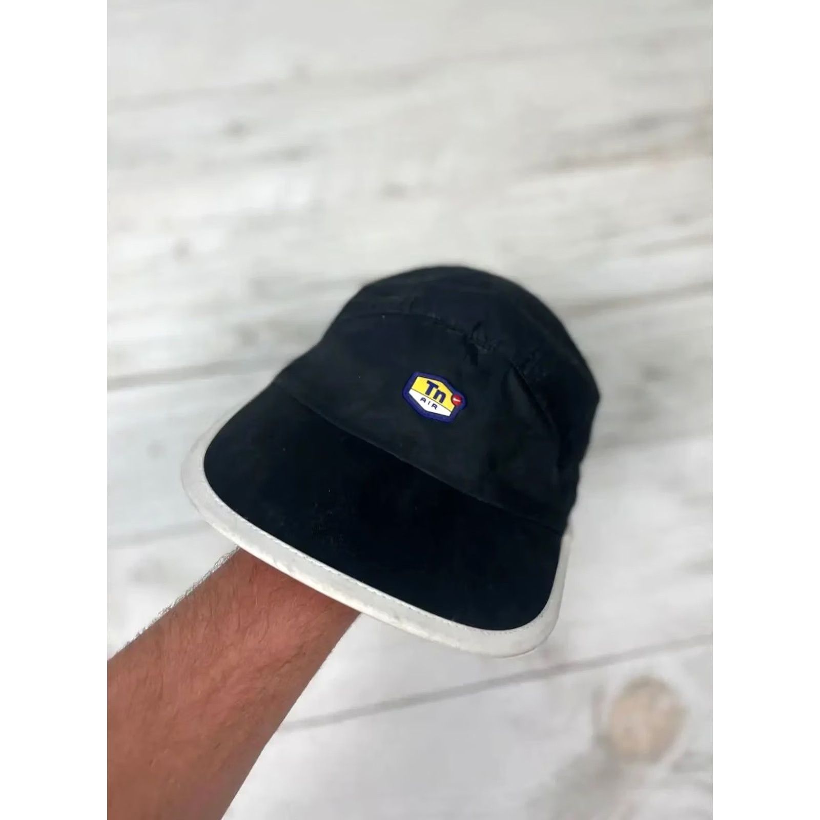 Nike VINTAGE Nike TN Cap Drill Hat One Size Black Men's Baseball Cap Adjustable Cap Size ONE SIZE - 3 Thumbnail