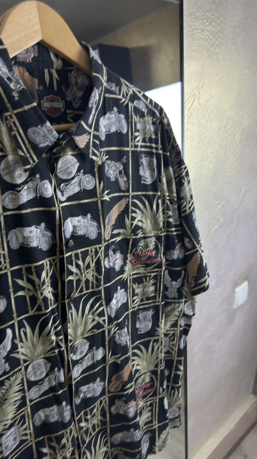 Harley Davidson Harley Davidson xTori Richard Cotton Lawn Bamboo Aloha Shirt Size US XL / EU 56 / 4 - 3 Thumbnail