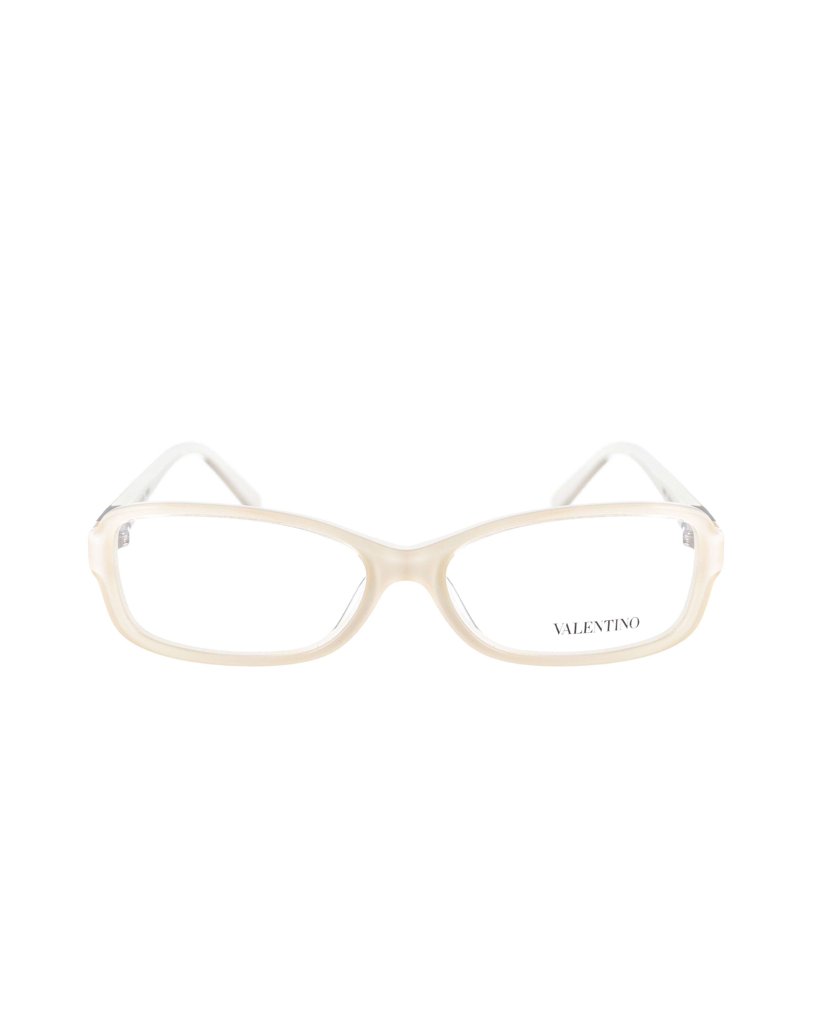 Valentino Valentino 00s White Milk Glasses with White Grey Rhinestones Size ONE SIZE - 2 Thumbnail
