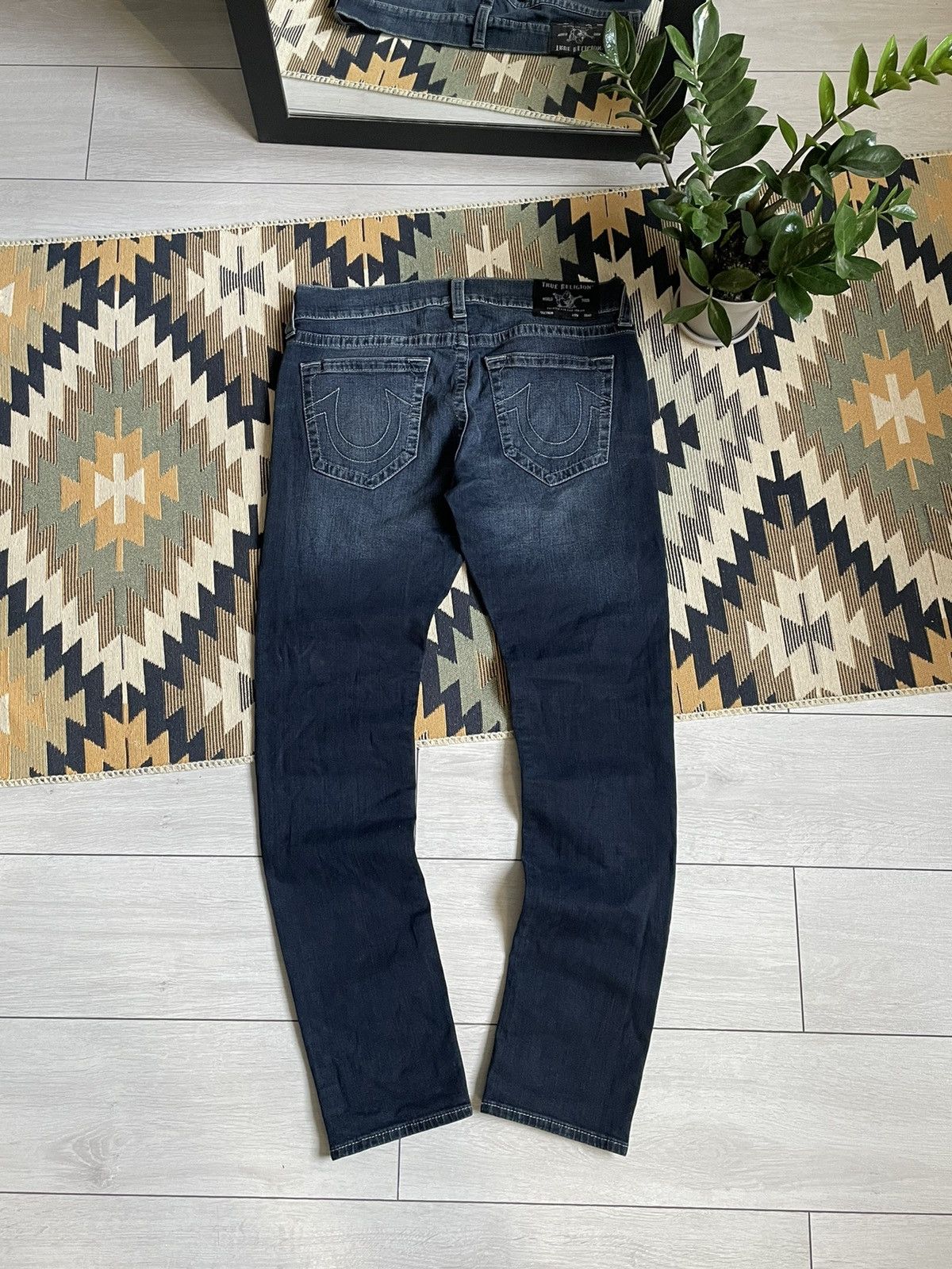 Jean × True Religion True Religion Rocco Y2K Denim Jeans Size US 34 / EU 50 - 1 Thumbnail