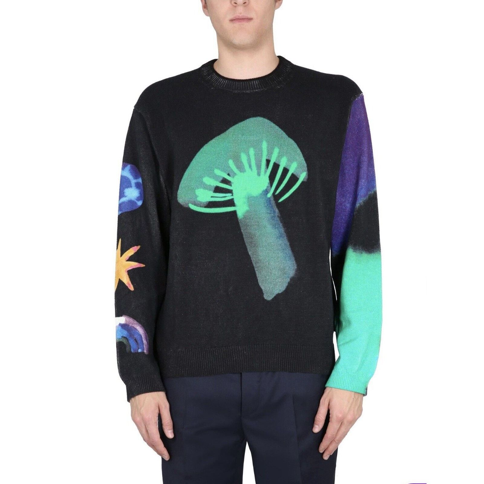 Paul Smith Rare! NWT $325 Paul Smith print Sweater/Jumper, Small Size US S / EU 44-46 / 1 - 2 Thumbnail