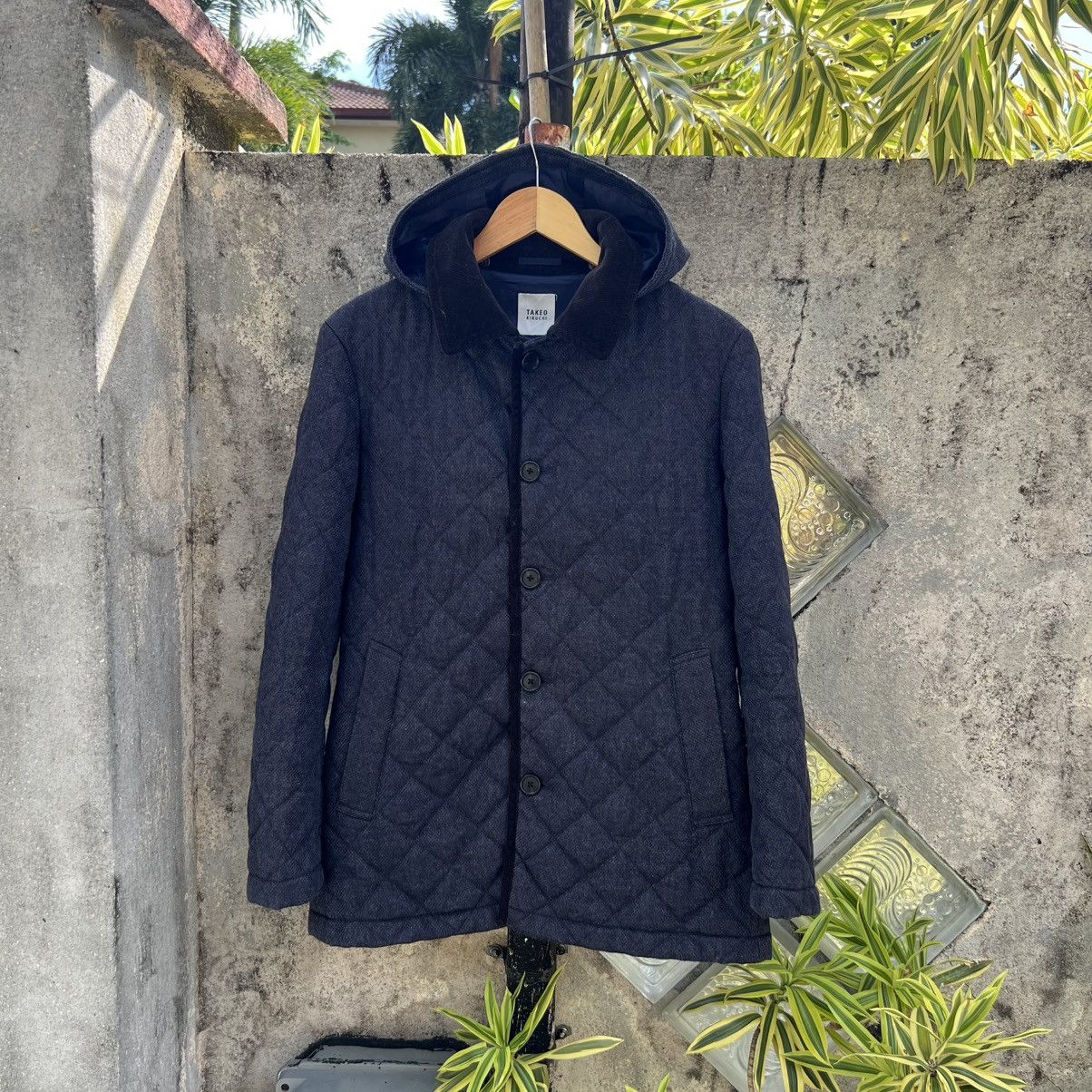 Takeo Kikuchi “TAKEO KIKUCHI” BUTTON UP QUILTED JACKET Size US M / EU 48-50 / 2 - 2 Thumbnail