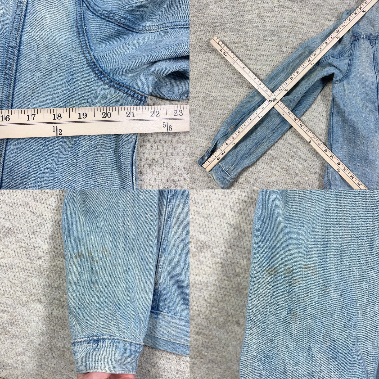 Levi's Levi's Trucker Jacket Denim Jacket Men XL Blue Med Wash Vintage No (Adjust as Needed) Size US 36 / EU 52 - 10 Thumbnail