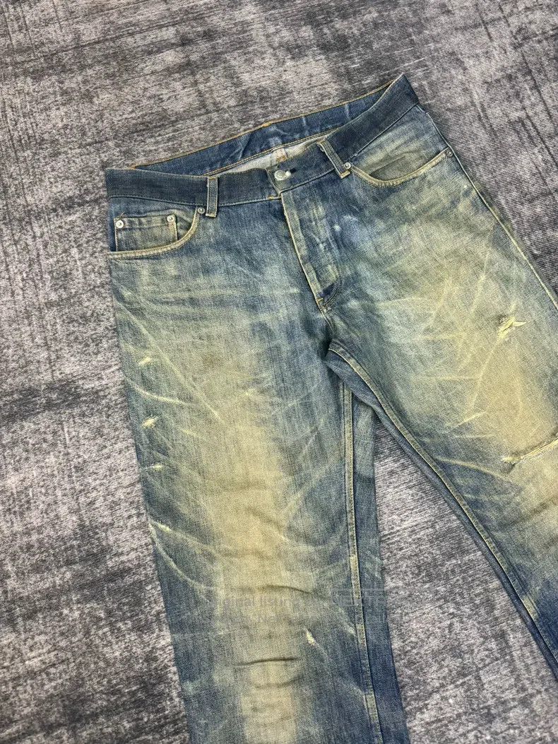 Helmut Lang HELMUT LANG Italian Washed Vintage Blue Denim Jeans Size US 33 - 2 Thumbnail