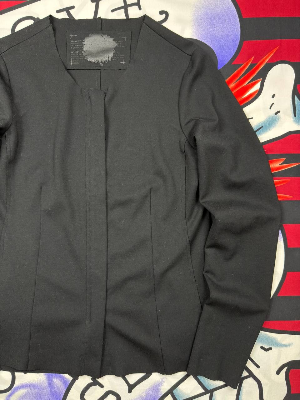 Rundholz Rundholz Black Lable Asymmetrical Full Zip Black Jacket Size L / US 10 / IT 46 - 3 Thumbnail