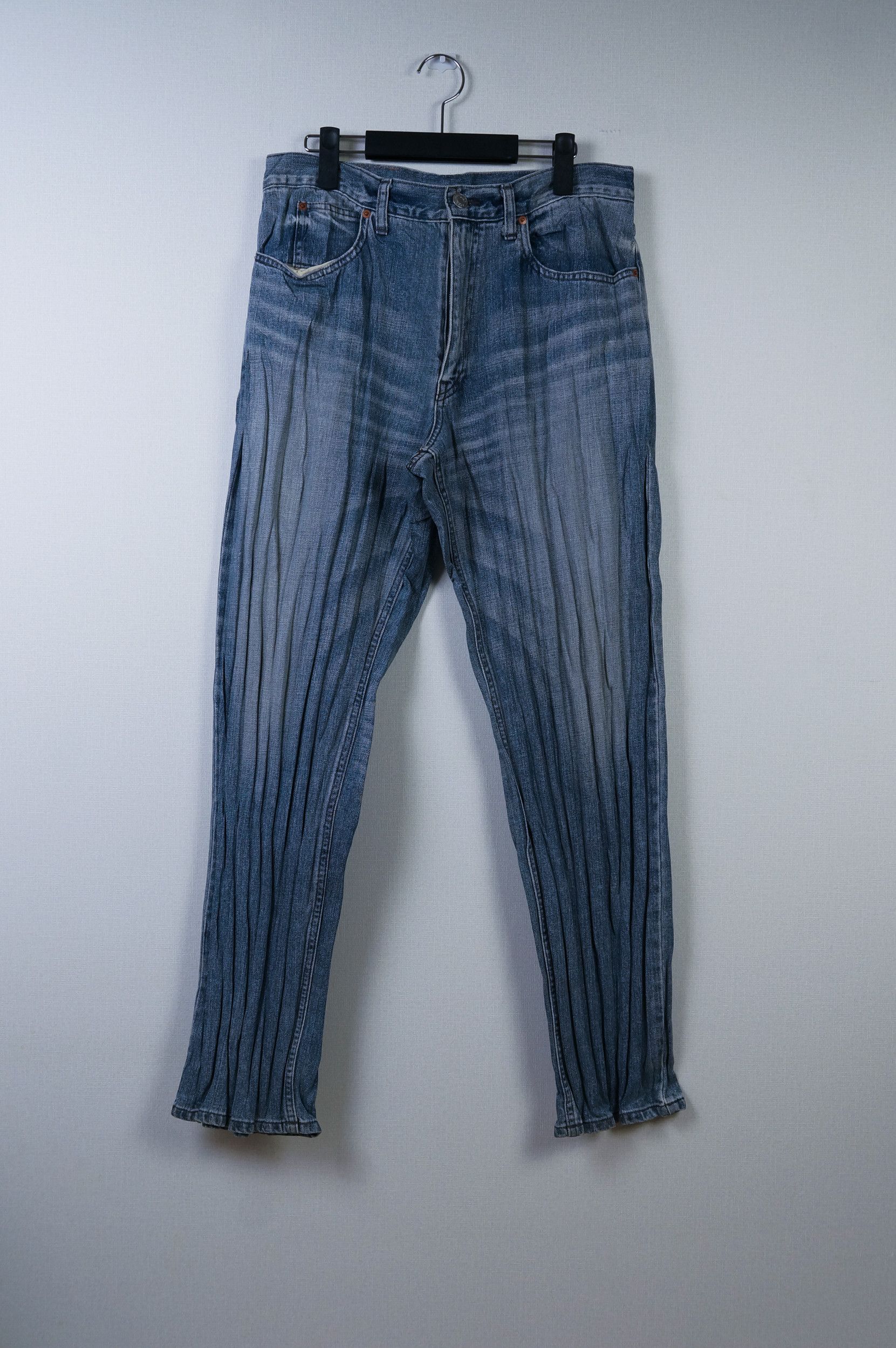 Martine Rose Martine Rose Crinkle Pleat Denim Size US 34 / EU 50 - 3 Thumbnail