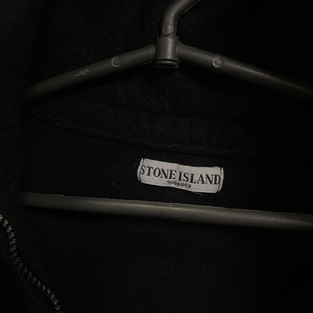 Stone Island Vintage Stone Island Wool Zip Hoodie Size US M / EU 48-50 / 2 - 11 Thumbnail