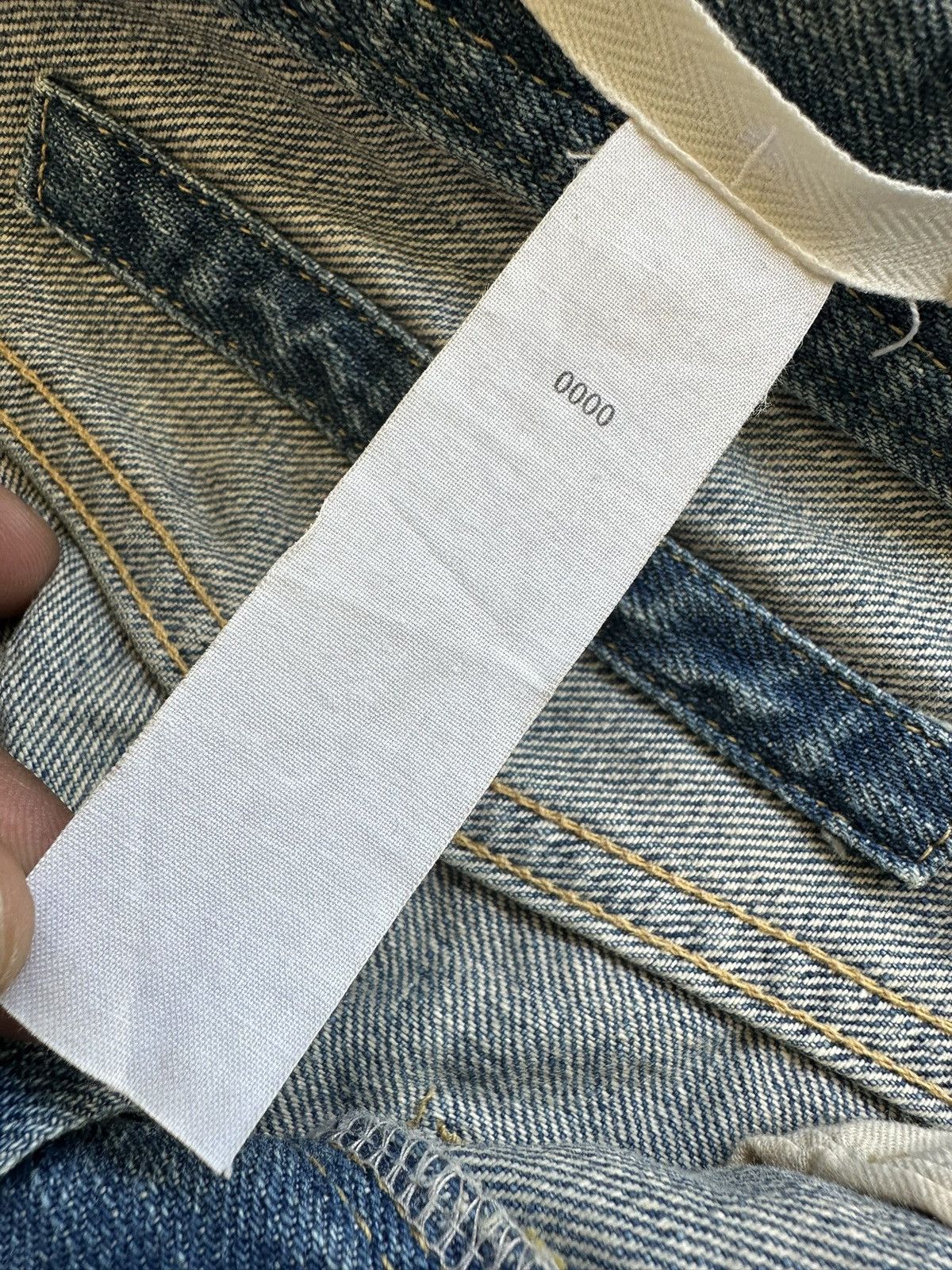 N4 Archive 0000 by N44 Shimamura Tokyo jeans Size US 30 / EU 46 - 13 Thumbnail