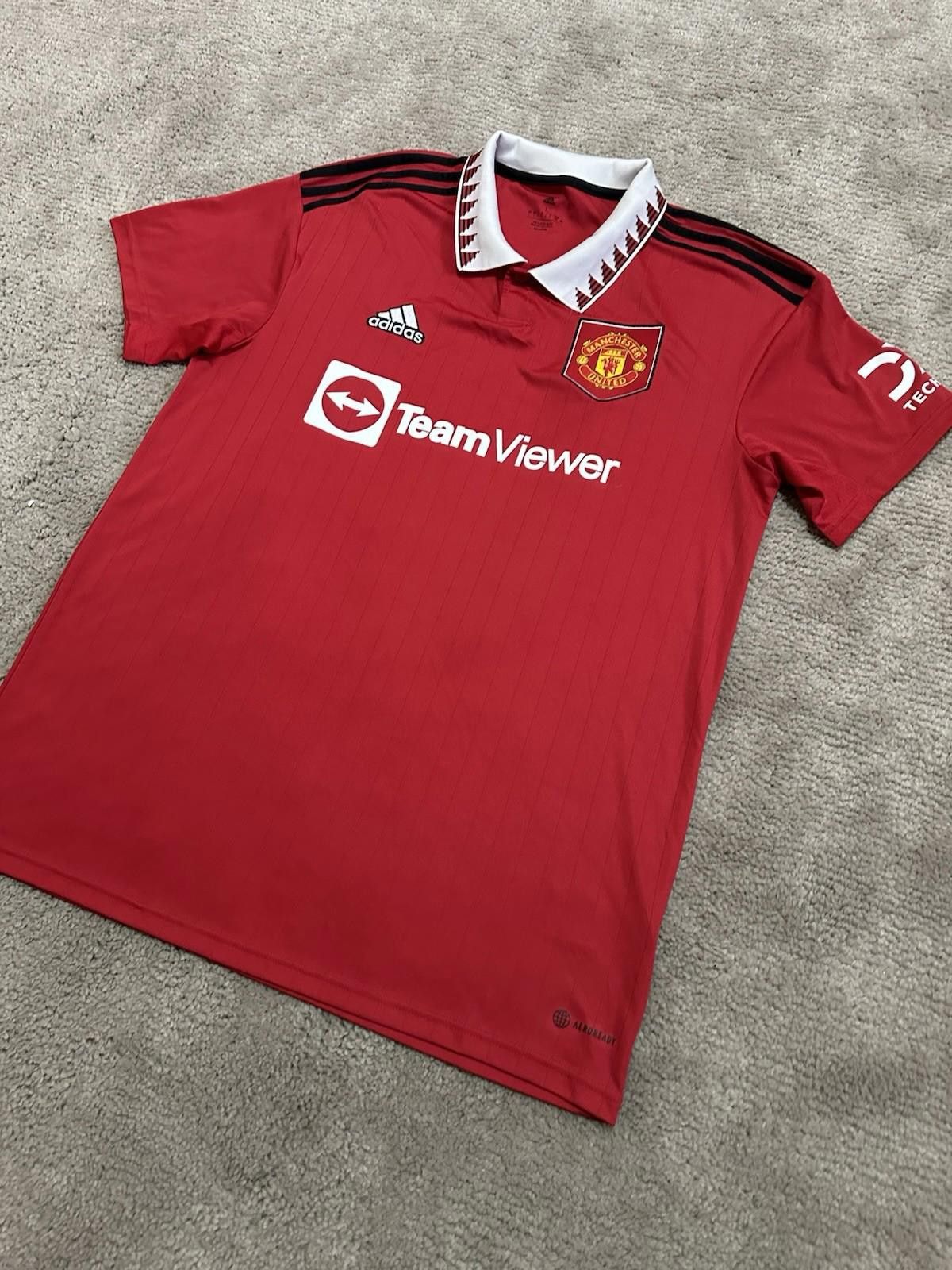 Designer Manchester United 2022/23 Home Football Shirt Soccer Jersey Size US L / EU 52-54 / 3 - 3 Thumbnail