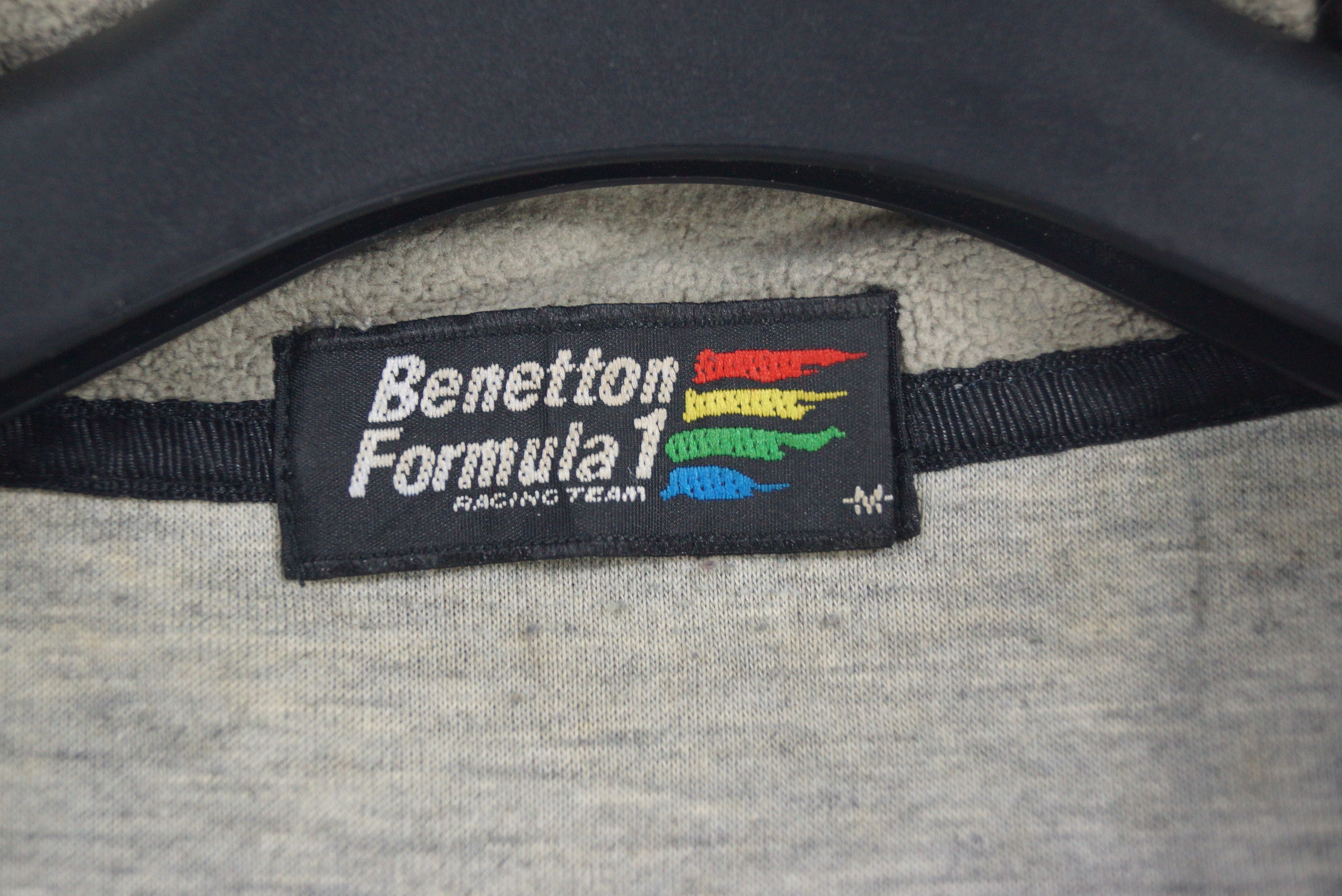 Benetton × Vintage Vintage Benetton Formula 1 Fleece Half Zipper Size M / US 6-8 / IT 42-44 - 3 Thumbnail