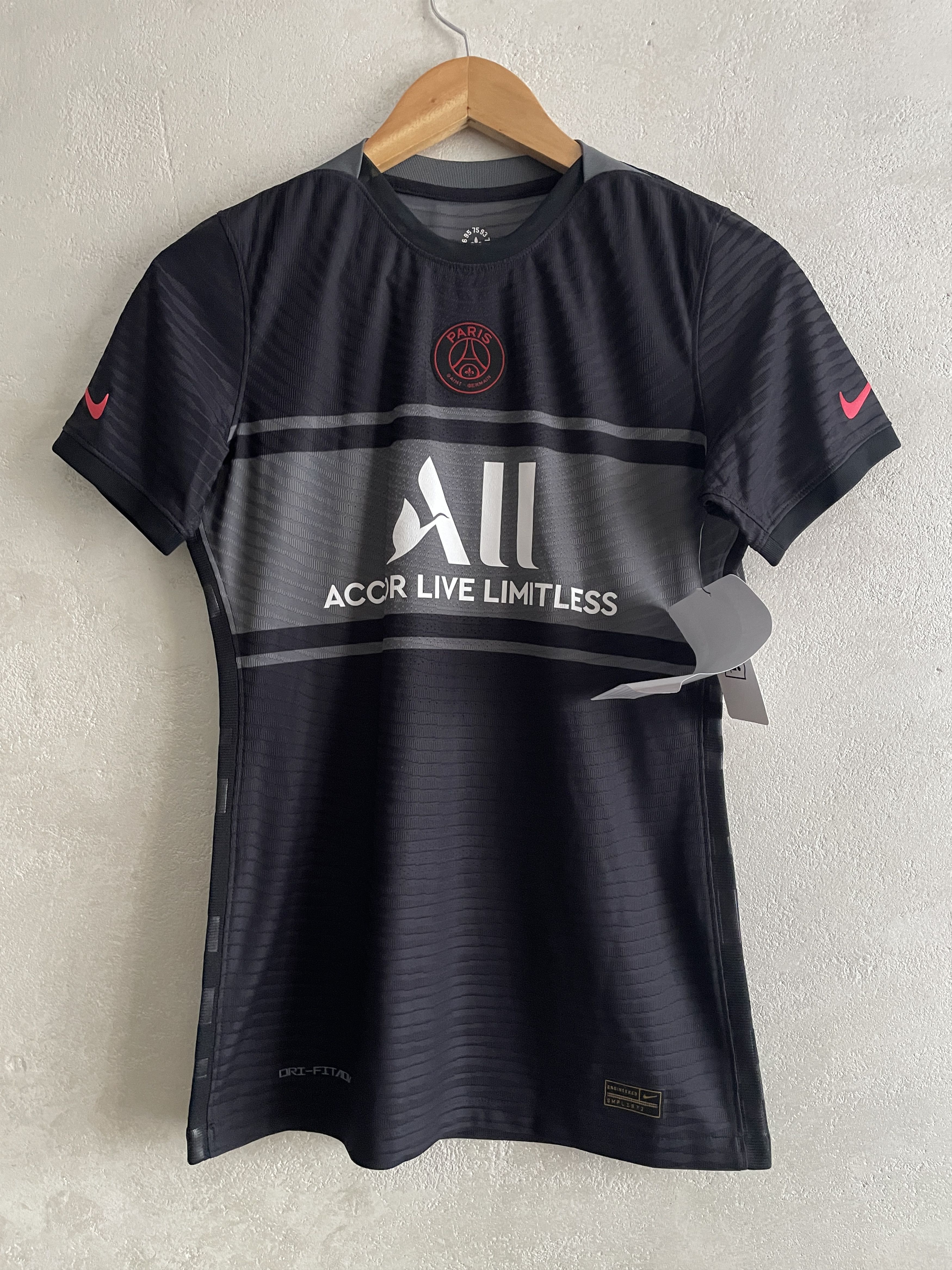 Nike PSG Third Shirt 2022 2023 Jersey Player Issue Maillot Size S / US 4 / IT 40 - 1 Thumbnail
