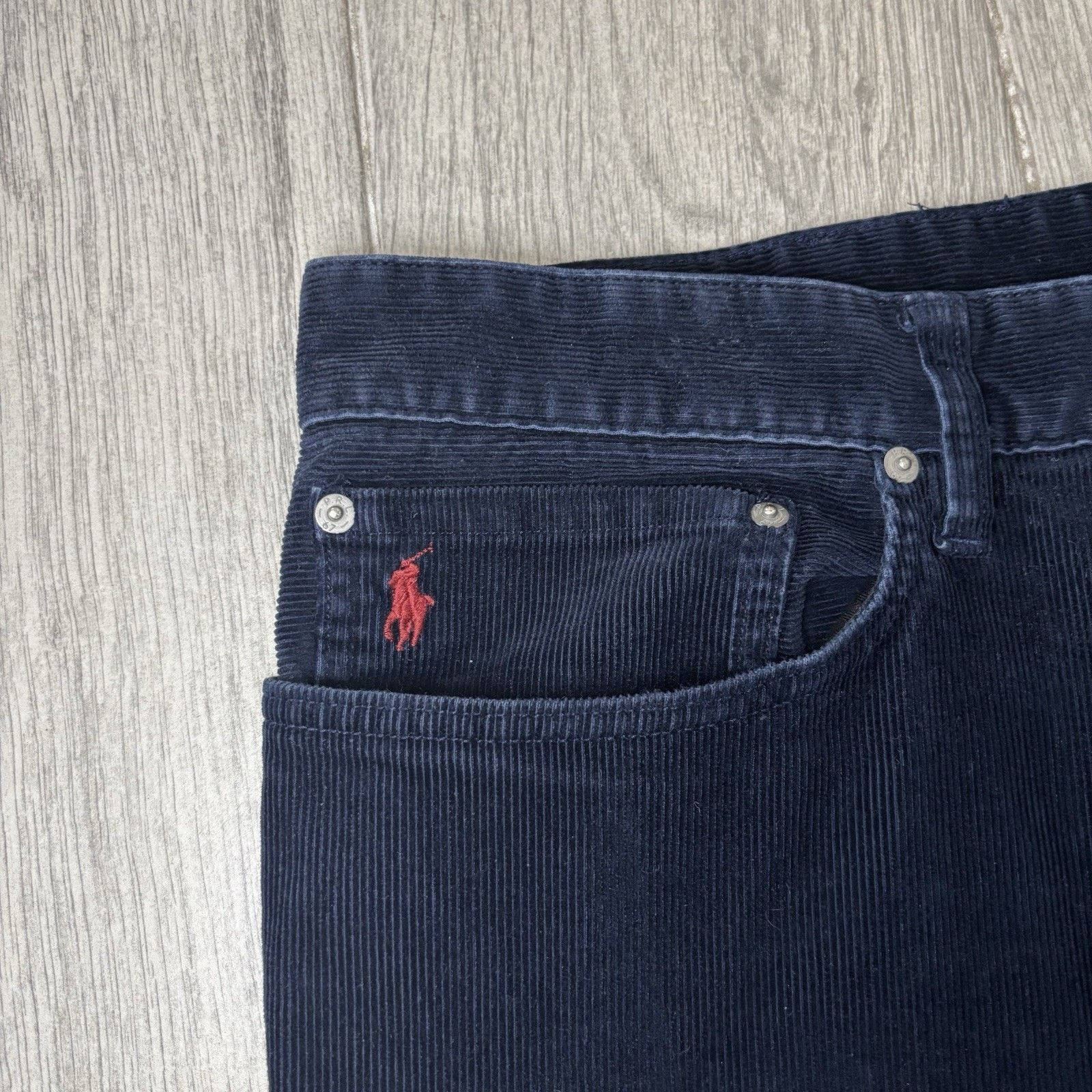 Polo Ralph Lauren Polo Ralph Lauren Pants The Varick Corduroy Blue Men’s 40x30 Size US 40 / EU 56 - 3 Thumbnail