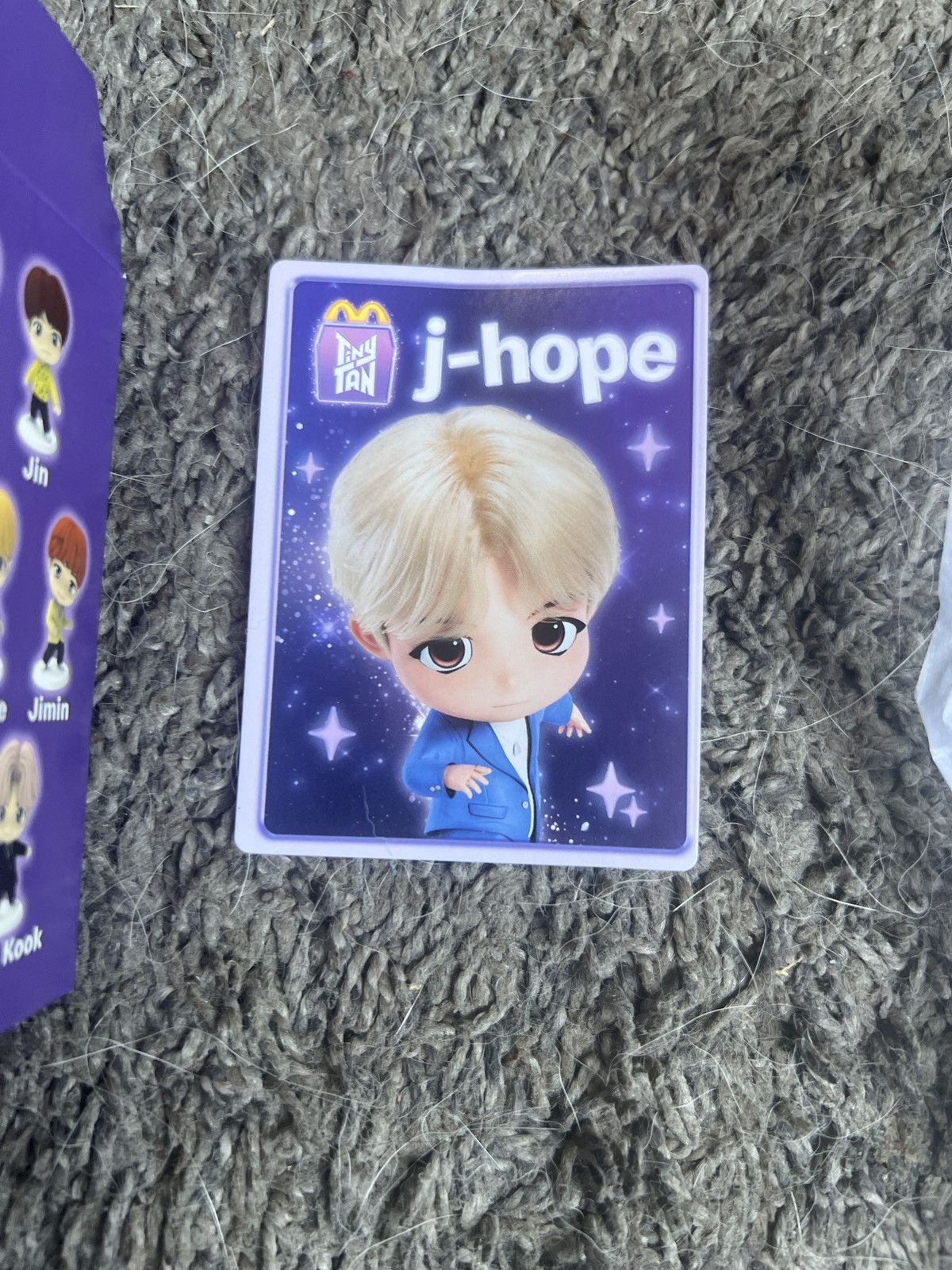 Hypebeast 2025 McDonald’s TinyTAN J-Hope Figure Size ONE SIZE - 5 Thumbnail