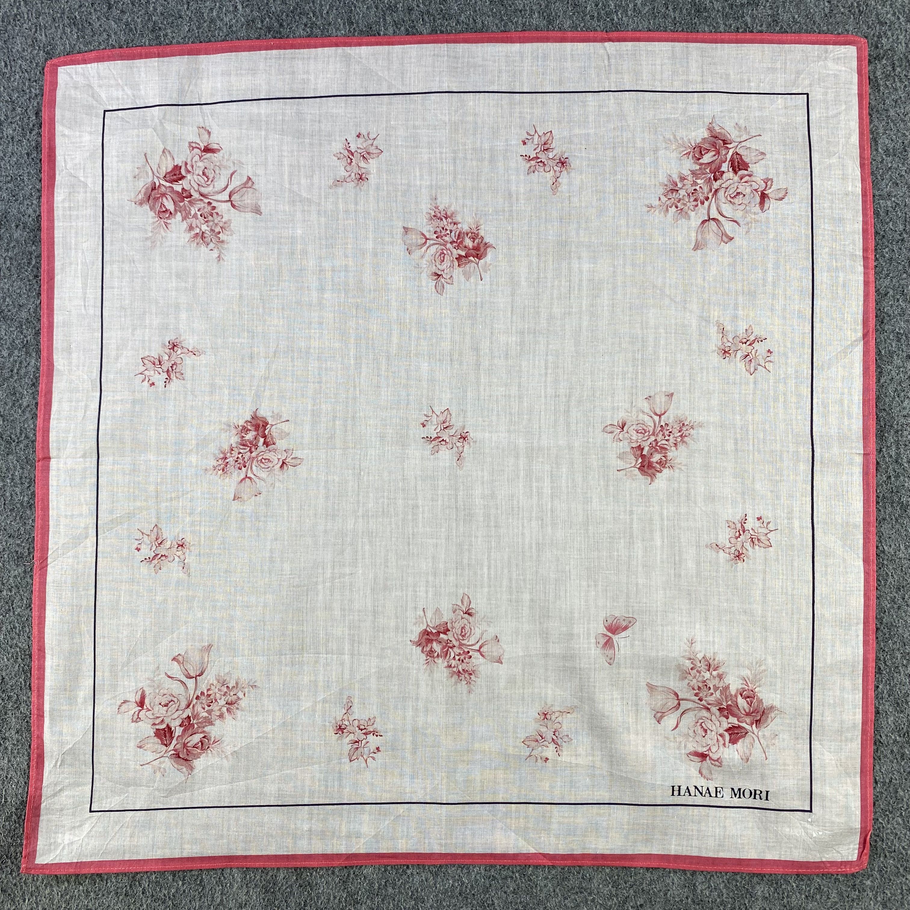 Hanae Mori Hanae Mori Handkerchief/Neckerchief/Bandana HC711 Size ONE SIZE - 1 Thumbnail