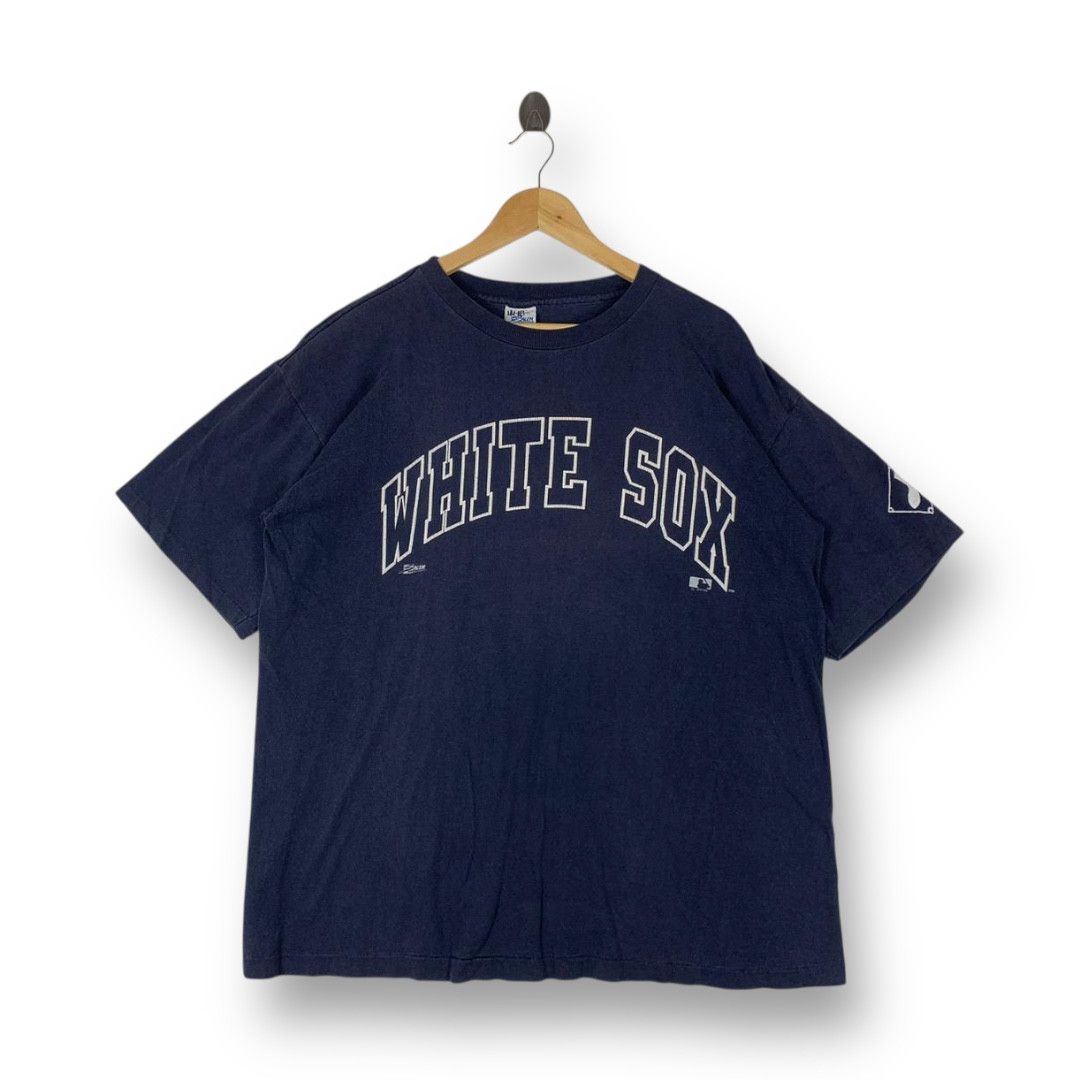 Salem Sportswear Vintage 90s CHICAGO WHITE SOX SALEM sportswear nba tee Size US XL / EU 56 / 4 - 1 Thumbnail