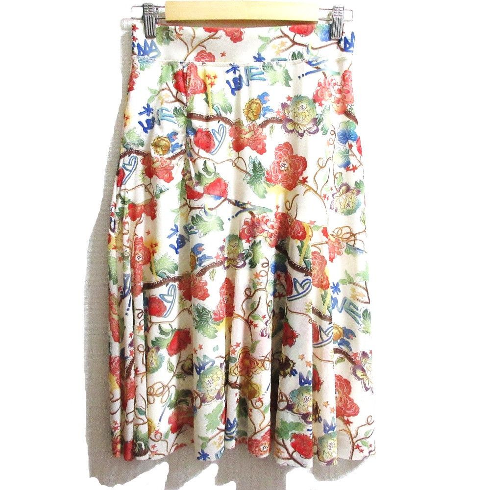 Other VIVIENNE TAM Flower LOVE Print Power Net Skirt Others Skirts DUTY FREE for USA
