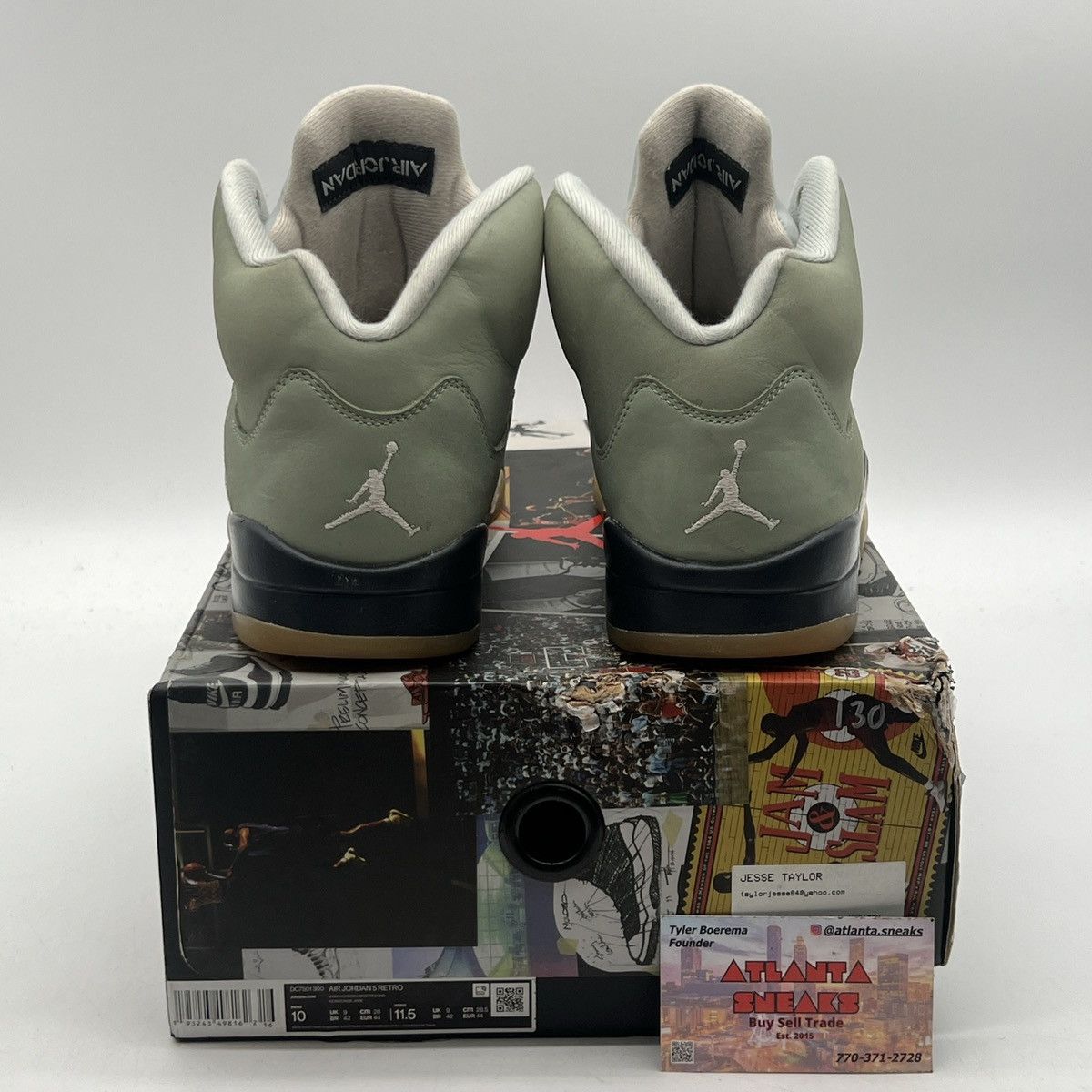 Jordan Brand Air Jordan 5 Jade horizon Size US 10 / EU 43 - 3 Thumbnail