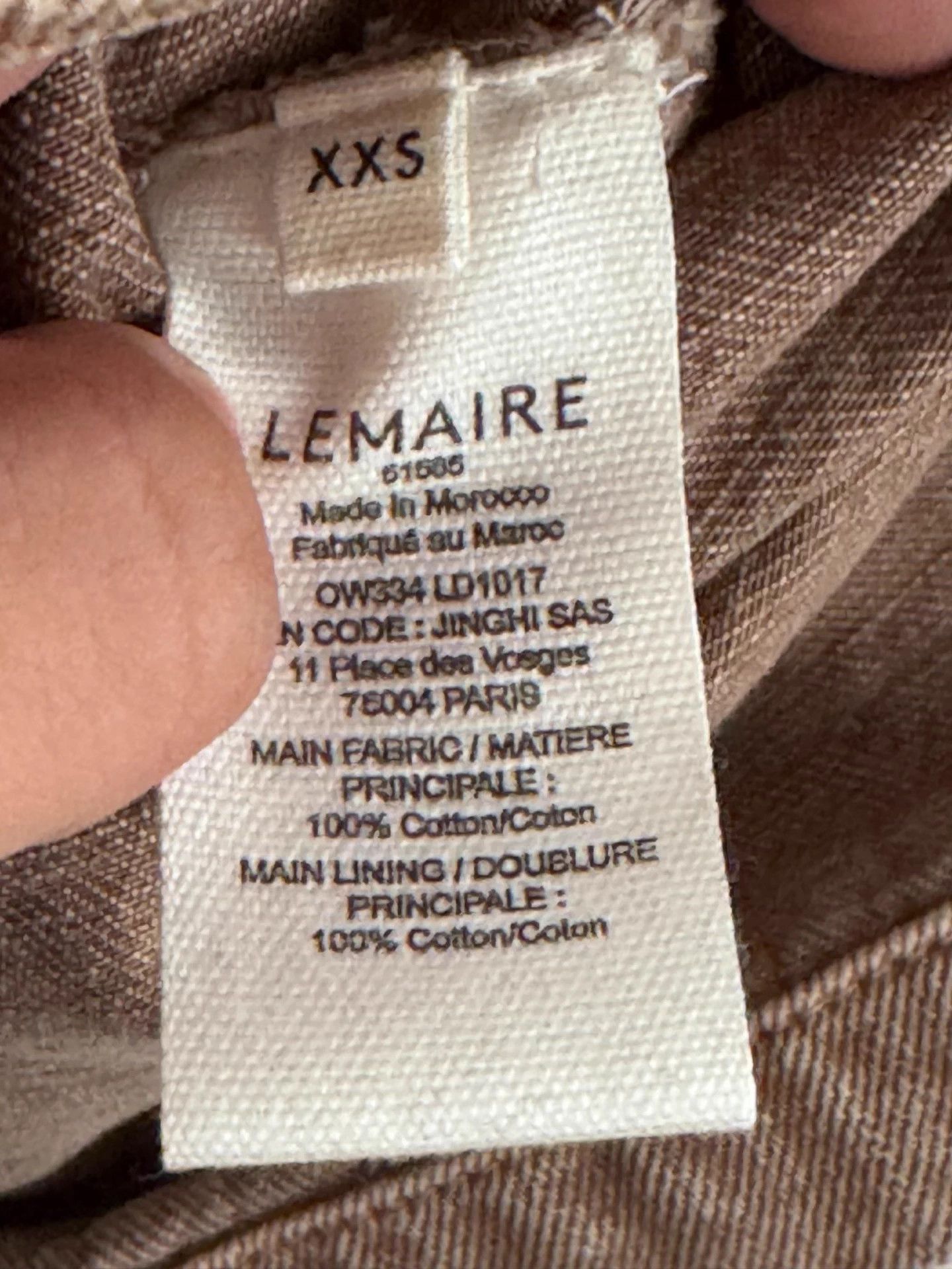 Lemaire Lemaire Snow Mauve Oversized Lapel Jacket XXS Size US XXS / EU 40 - 4 Thumbnail