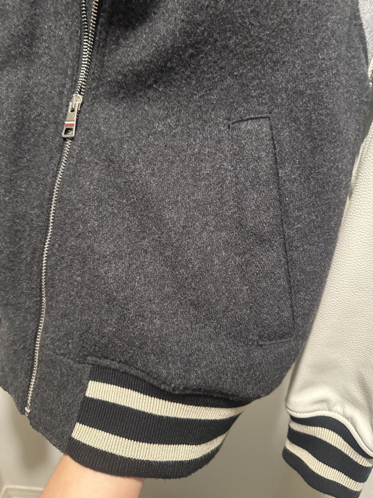 Tommy Hilfiger Tommy Hilfiger Wool Leather Varsity Jacket Letterman Bomber Size US M / EU 48-50 / 2 - 4 Thumbnail